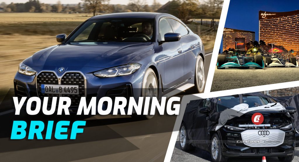  New Alpina B4, Audi Q6 E-Tron Uncovered, And F1 Goes To Las Vegas: Your Morning Brief