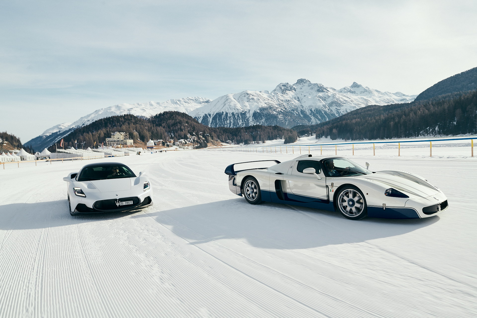 Maserati MC20 Makes A Great Companion For The MC12 Exotic Supercar