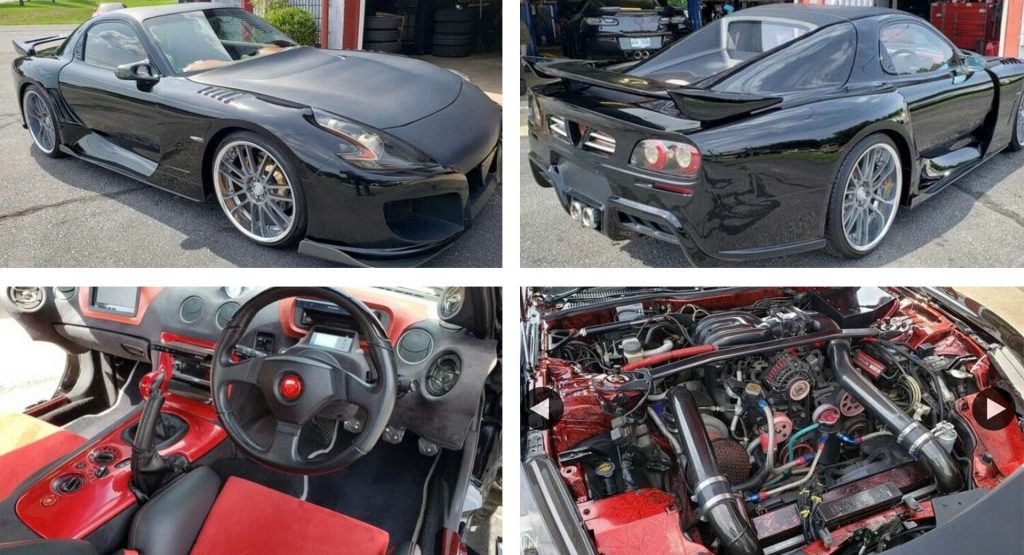  Would You Drive A Mazda RX-7 With Nissan 370Z Headlights?