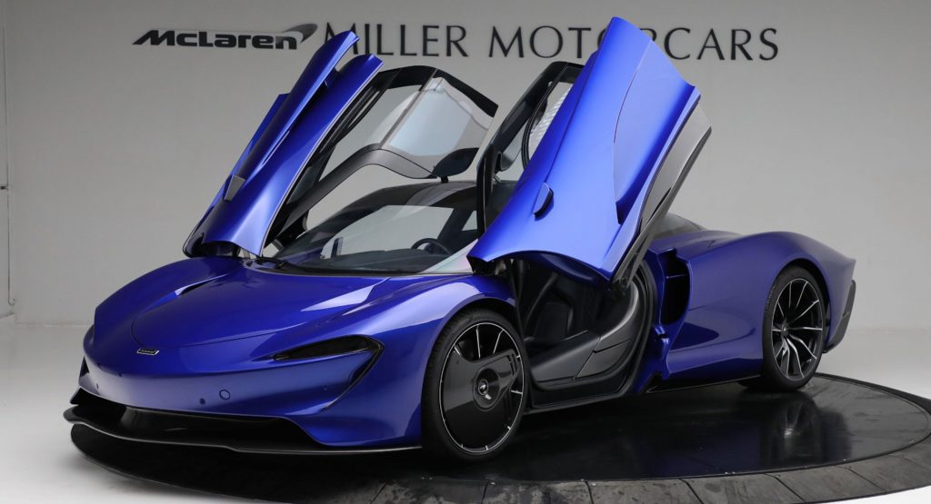  Blue McLaren Speedtail Exudes Style And Speed
