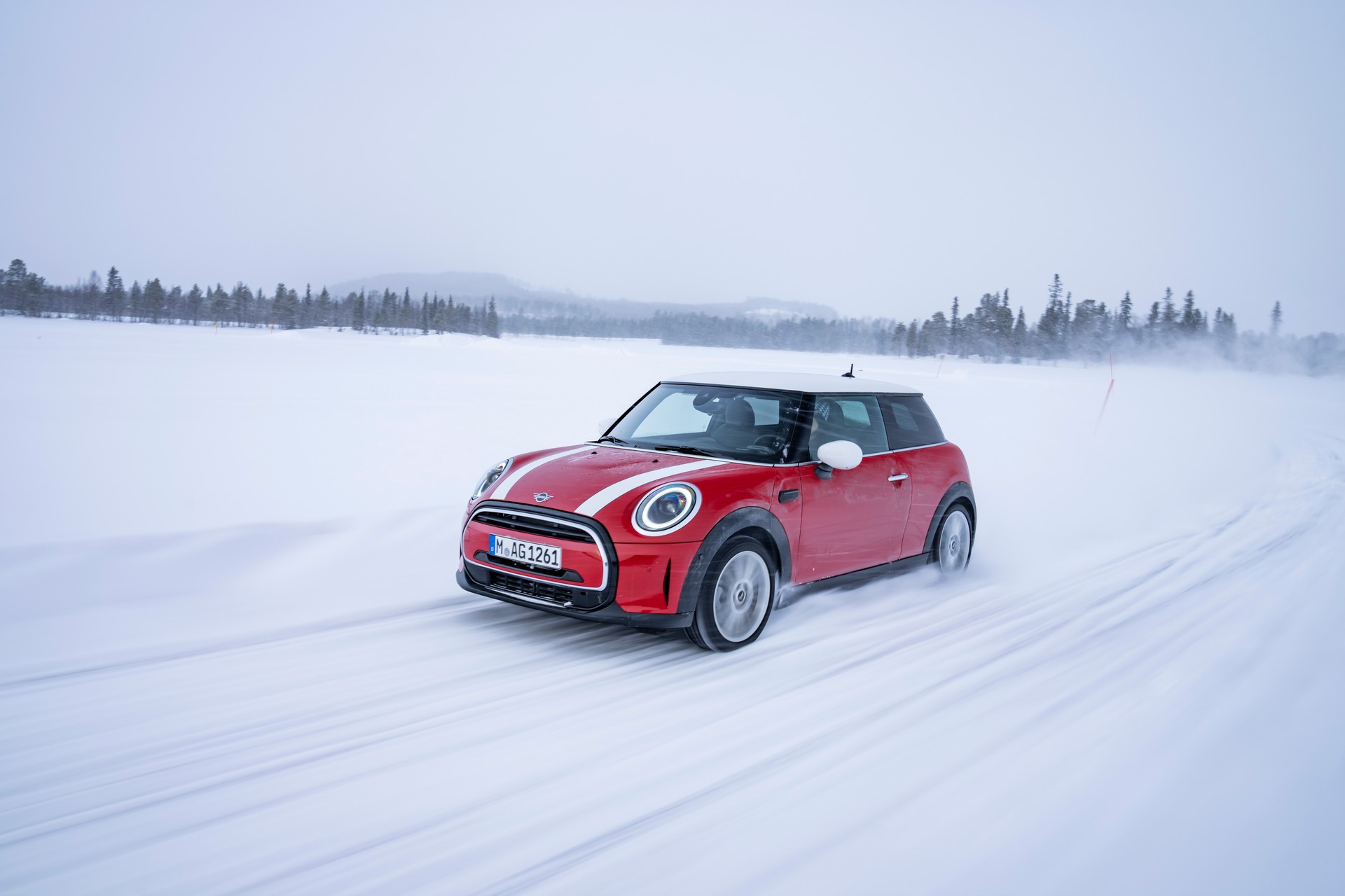 MINI Is Fine-Tuning The New 2023 Electric Hatch In The Arctic Circle