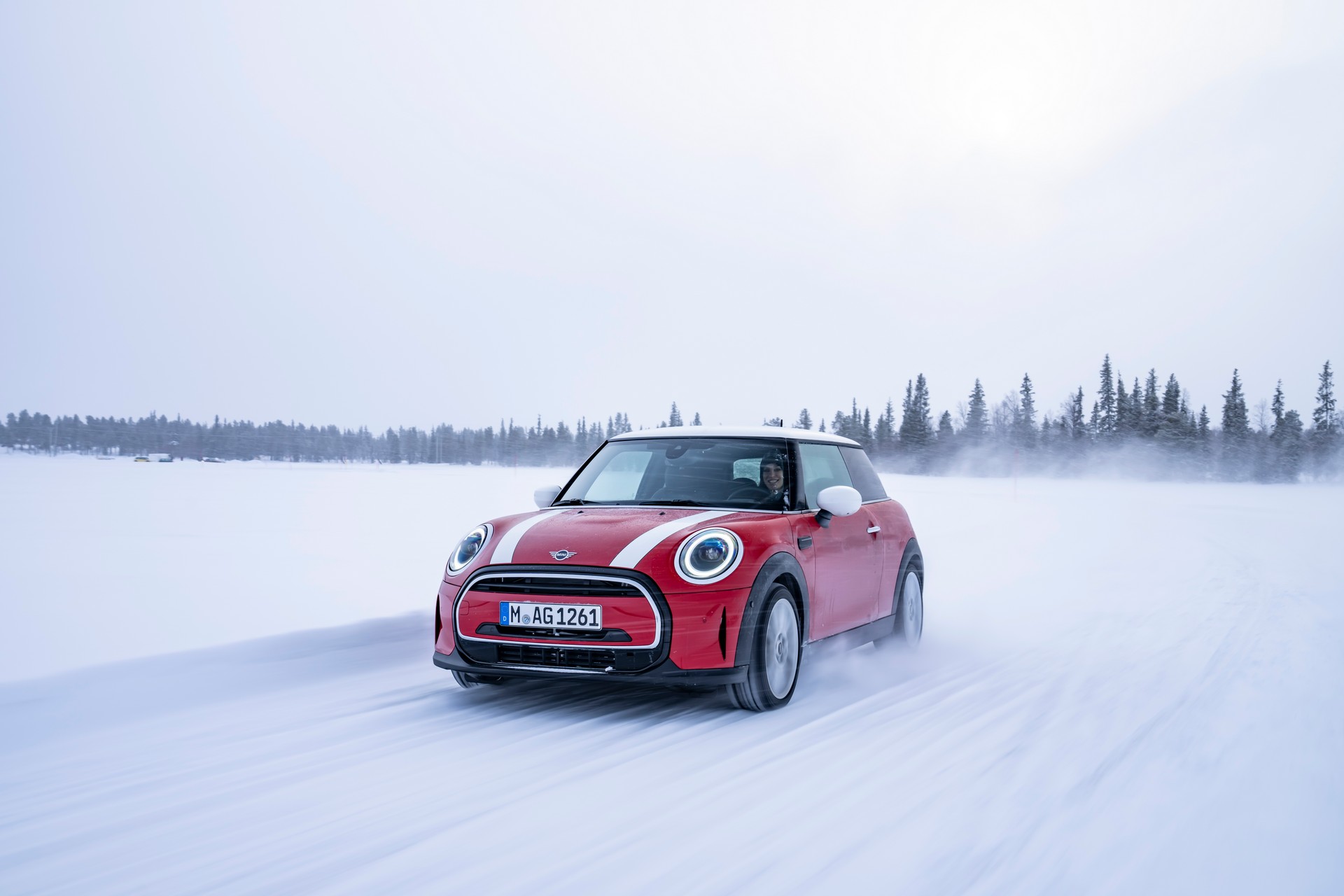 MINI Is Fine-Tuning The New 2023 Electric Hatch In The Arctic Circle