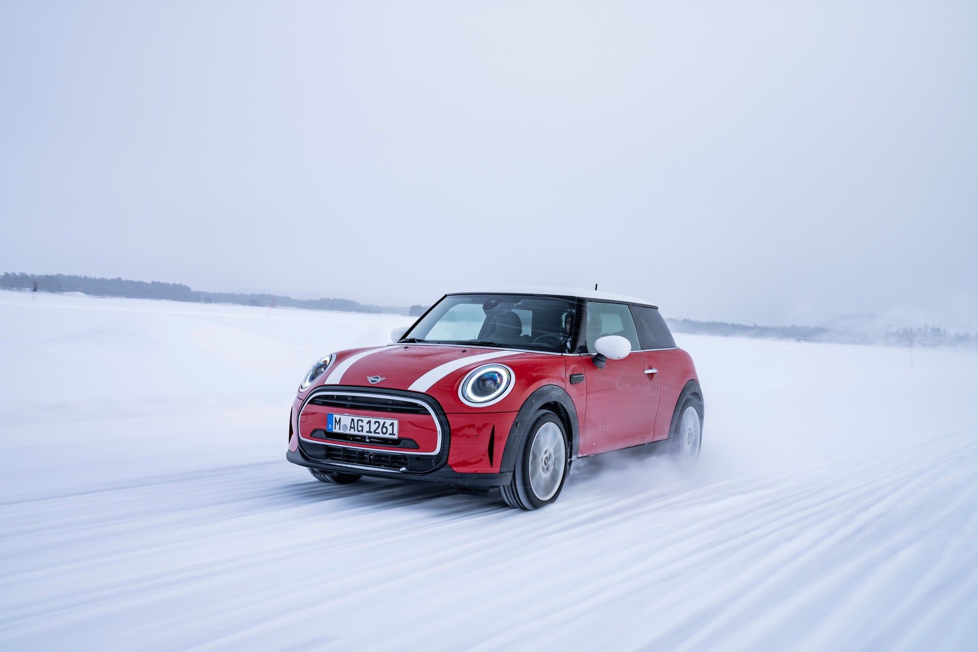 MINI Is Fine-Tuning The New 2023 Electric Hatch In The Arctic Circle