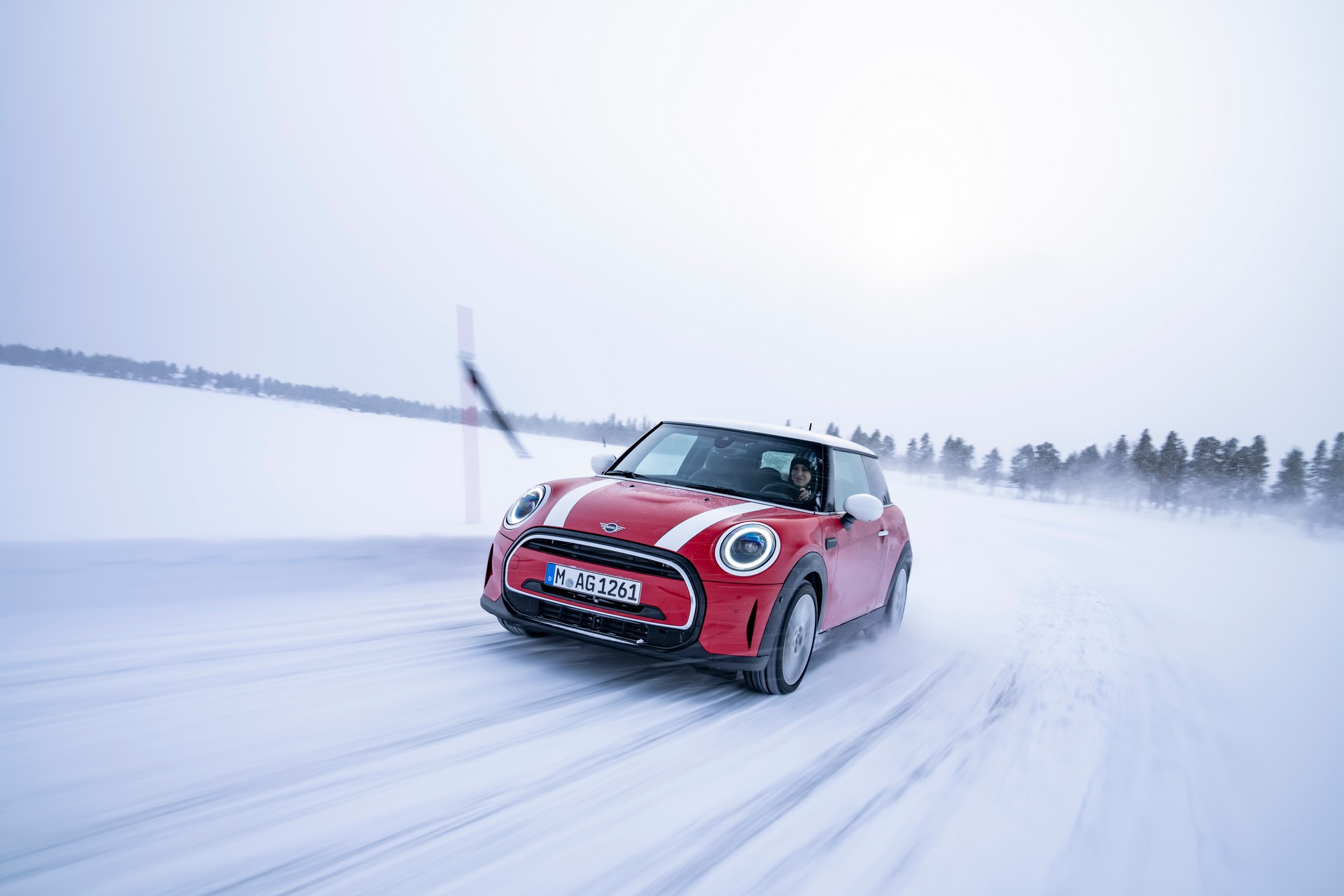 MINI Is Fine-Tuning The New 2023 Electric Hatch In The Arctic Circle