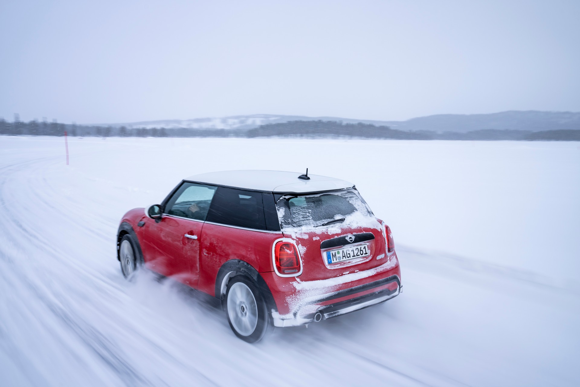 MINI Is Fine-Tuning The New 2023 Electric Hatch In The Arctic Circle