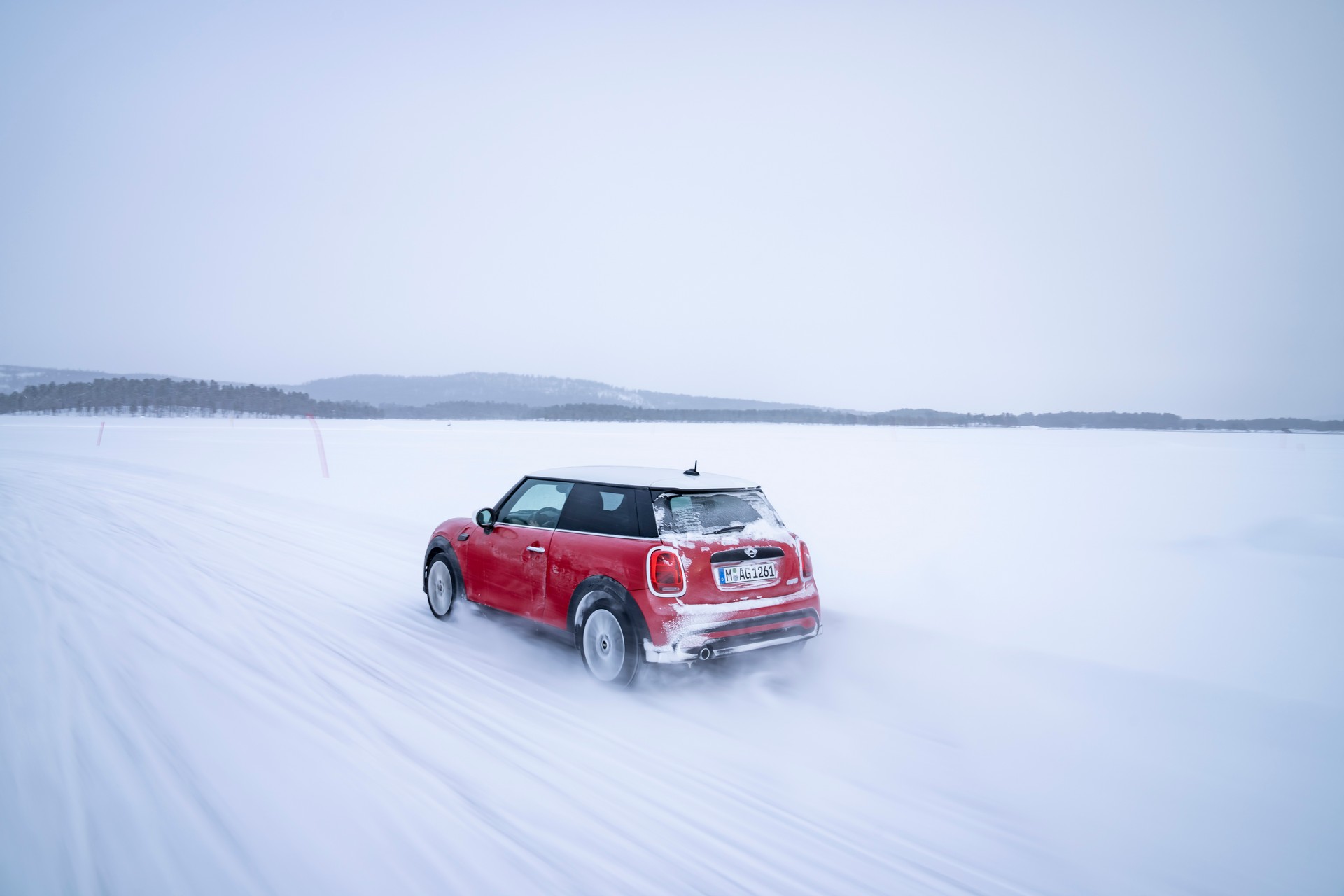 MINI Is Fine-Tuning The New 2023 Electric Hatch In The Arctic Circle