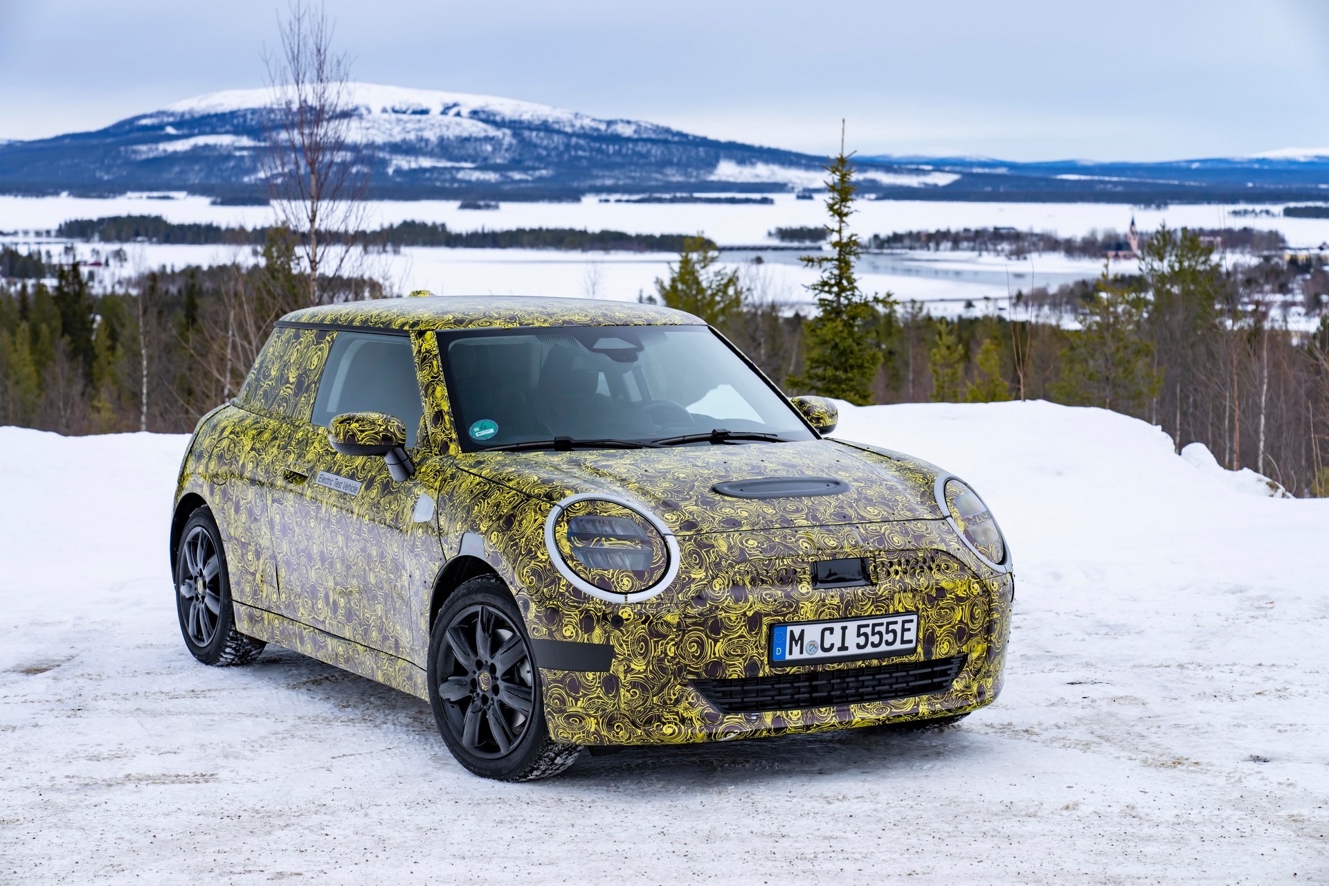 MINI Is Fine-Tuning The New 2023 Electric Hatch In The Arctic Circle