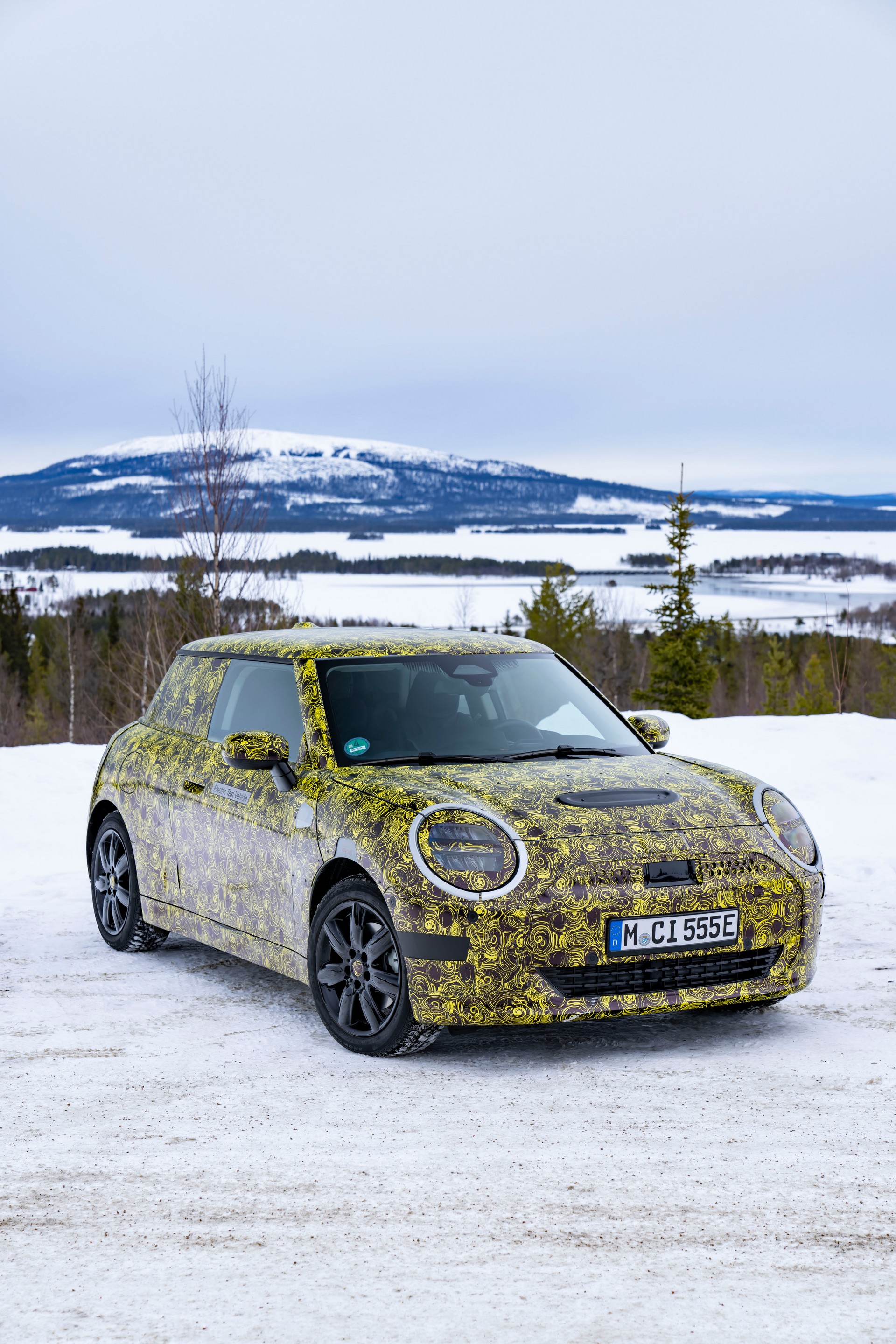 MINI Is Fine-Tuning The New 2023 Electric Hatch In The Arctic Circle