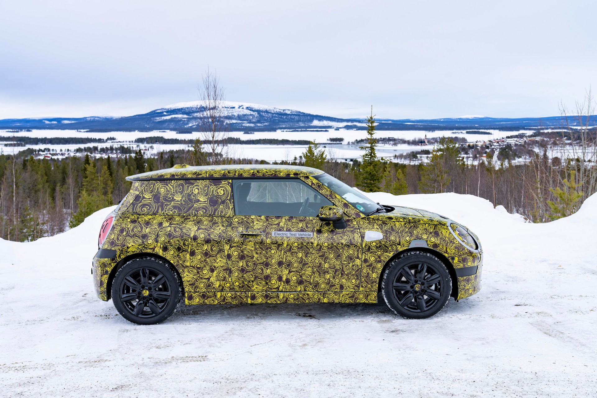 MINI Is Fine-Tuning The New 2023 Electric Hatch In The Arctic Circle