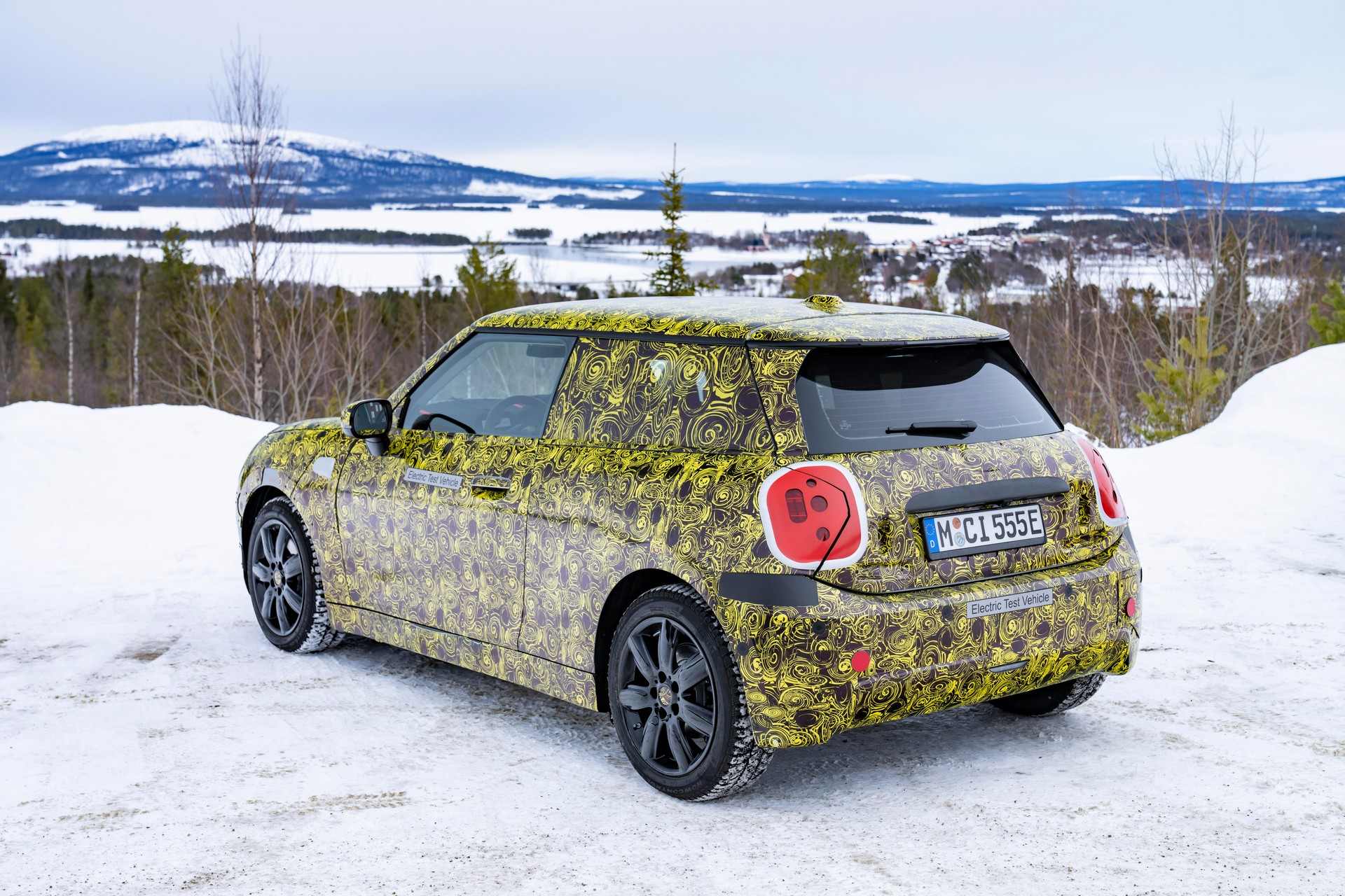 MINI Is Fine-Tuning The New 2023 Electric Hatch In The Arctic Circle