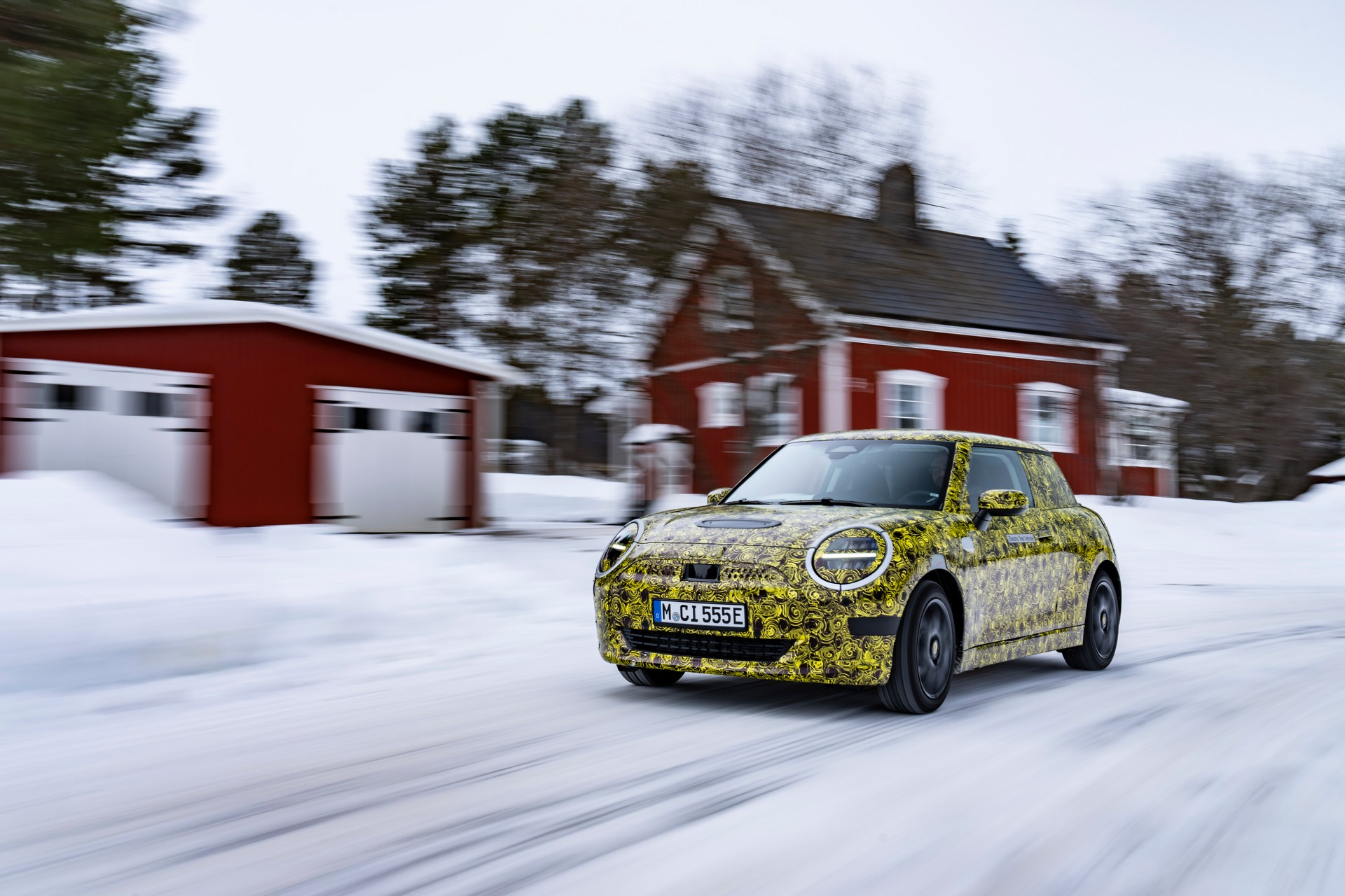 MINI Is Fine-Tuning The New 2023 Electric Hatch In The Arctic Circle