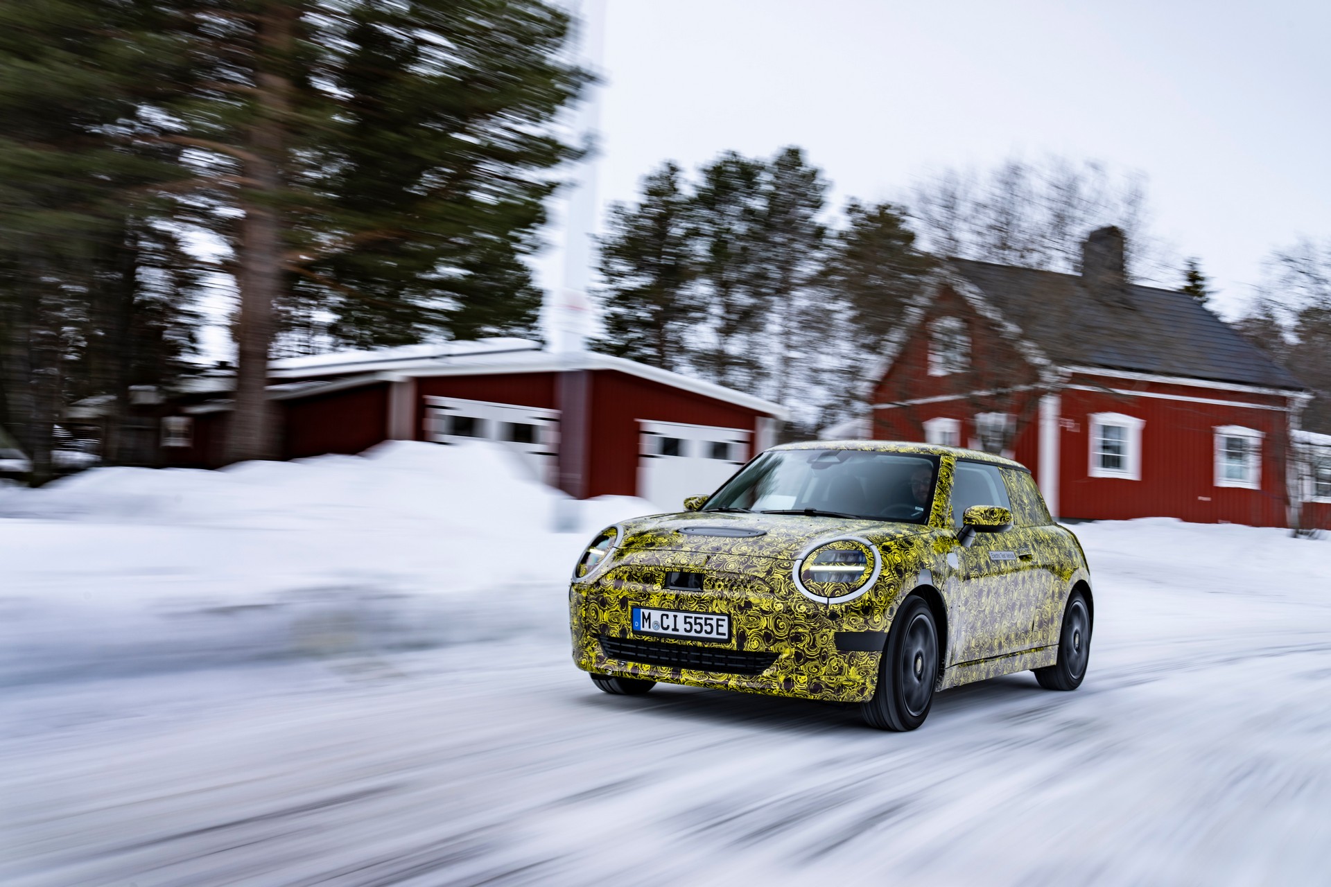MINI Is Fine-Tuning The New 2023 Electric Hatch In The Arctic Circle