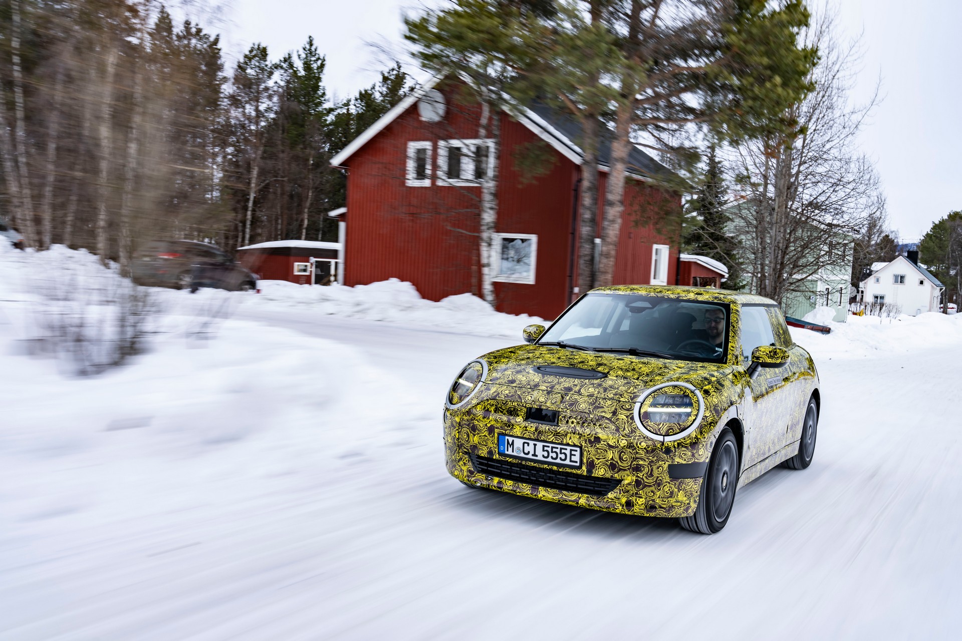 MINI Is Fine-Tuning The New 2023 Electric Hatch In The Arctic Circle