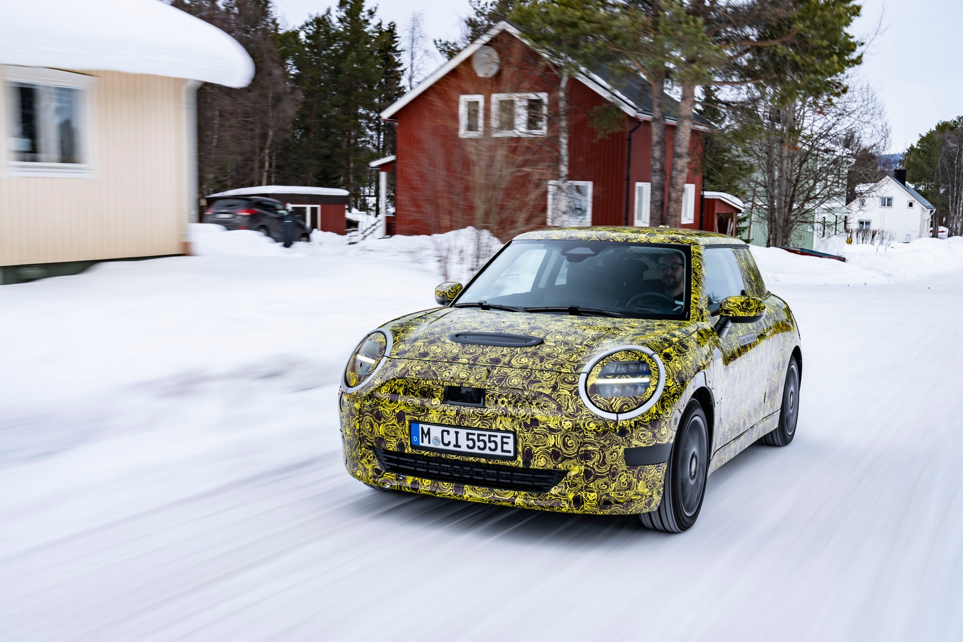 MINI Is Fine-Tuning The New 2023 Electric Hatch In The Arctic Circle