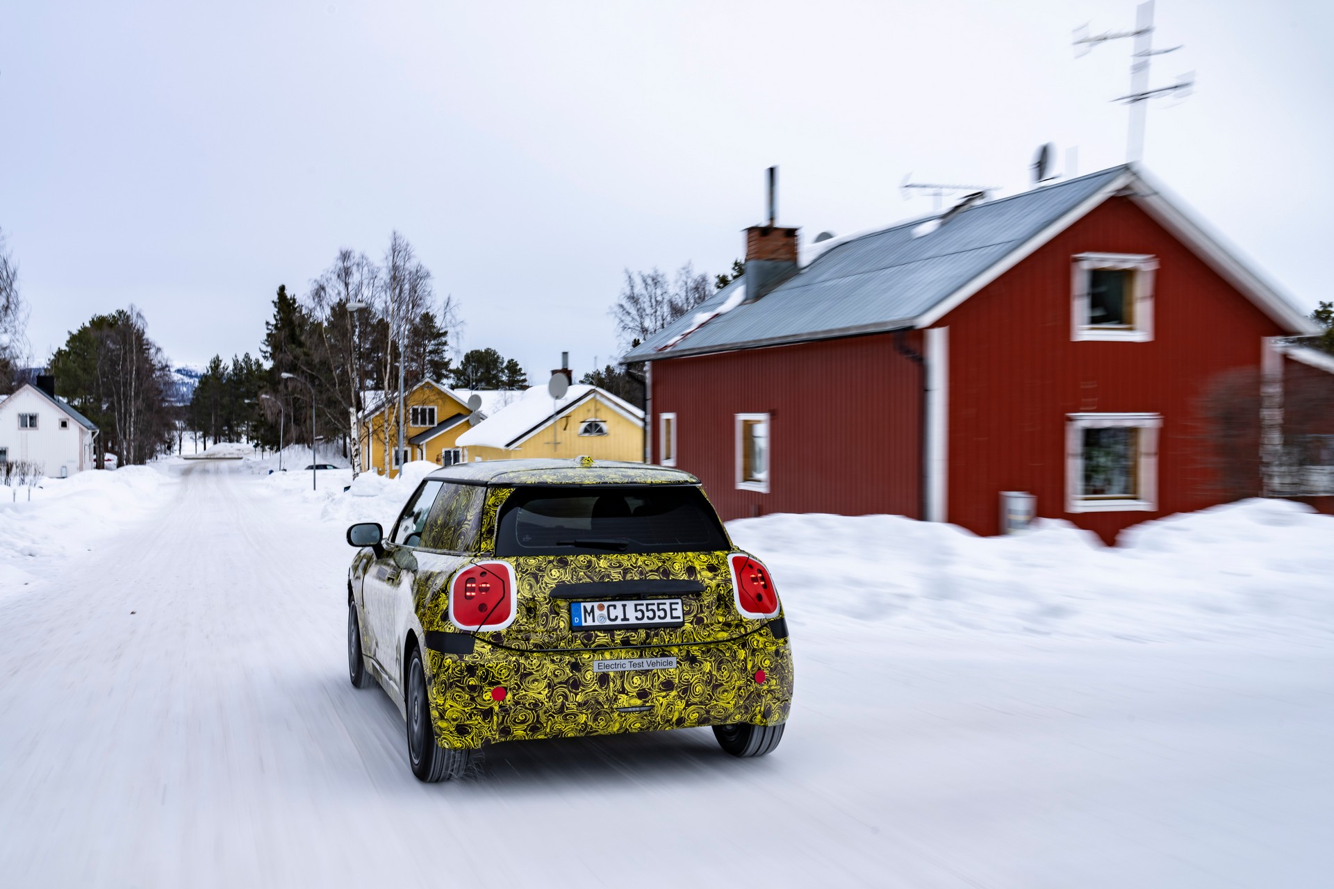 MINI Is Fine-Tuning The New 2023 Electric Hatch In The Arctic Circle