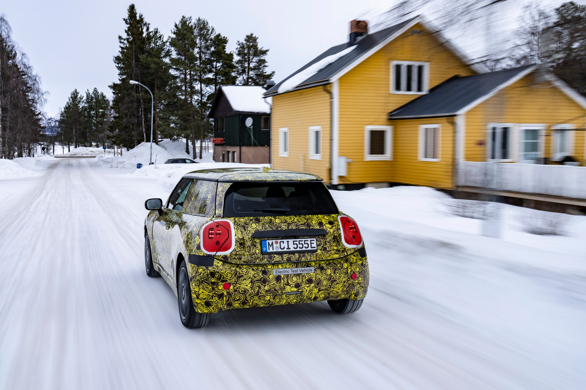 MINI Is Fine-Tuning The New 2023 Electric Hatch In The Arctic Circle