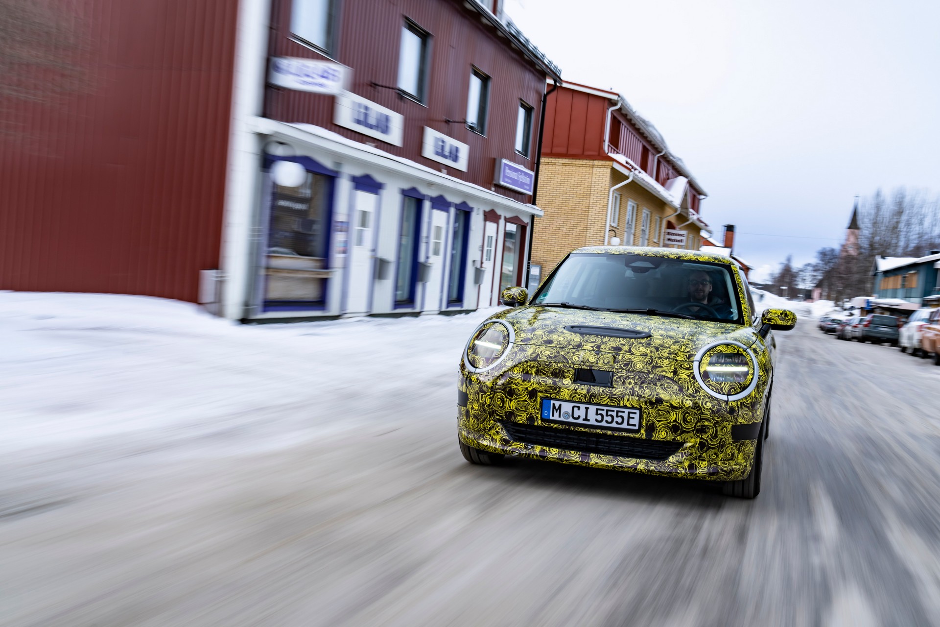 MINI Is Fine-Tuning The New 2023 Electric Hatch In The Arctic Circle