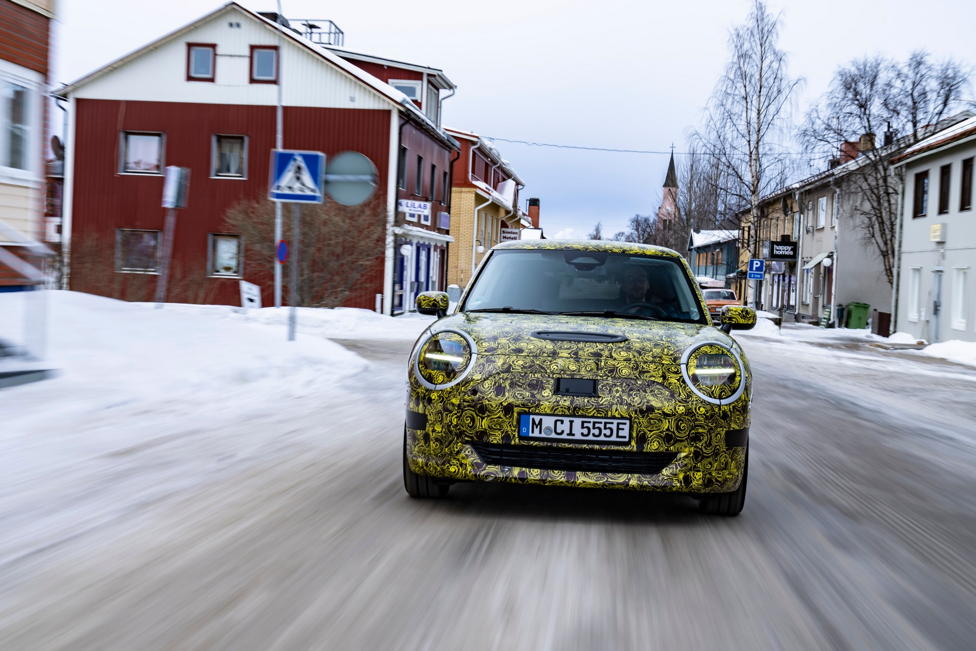 MINI Is Fine-Tuning The New 2023 Electric Hatch In The Arctic Circle