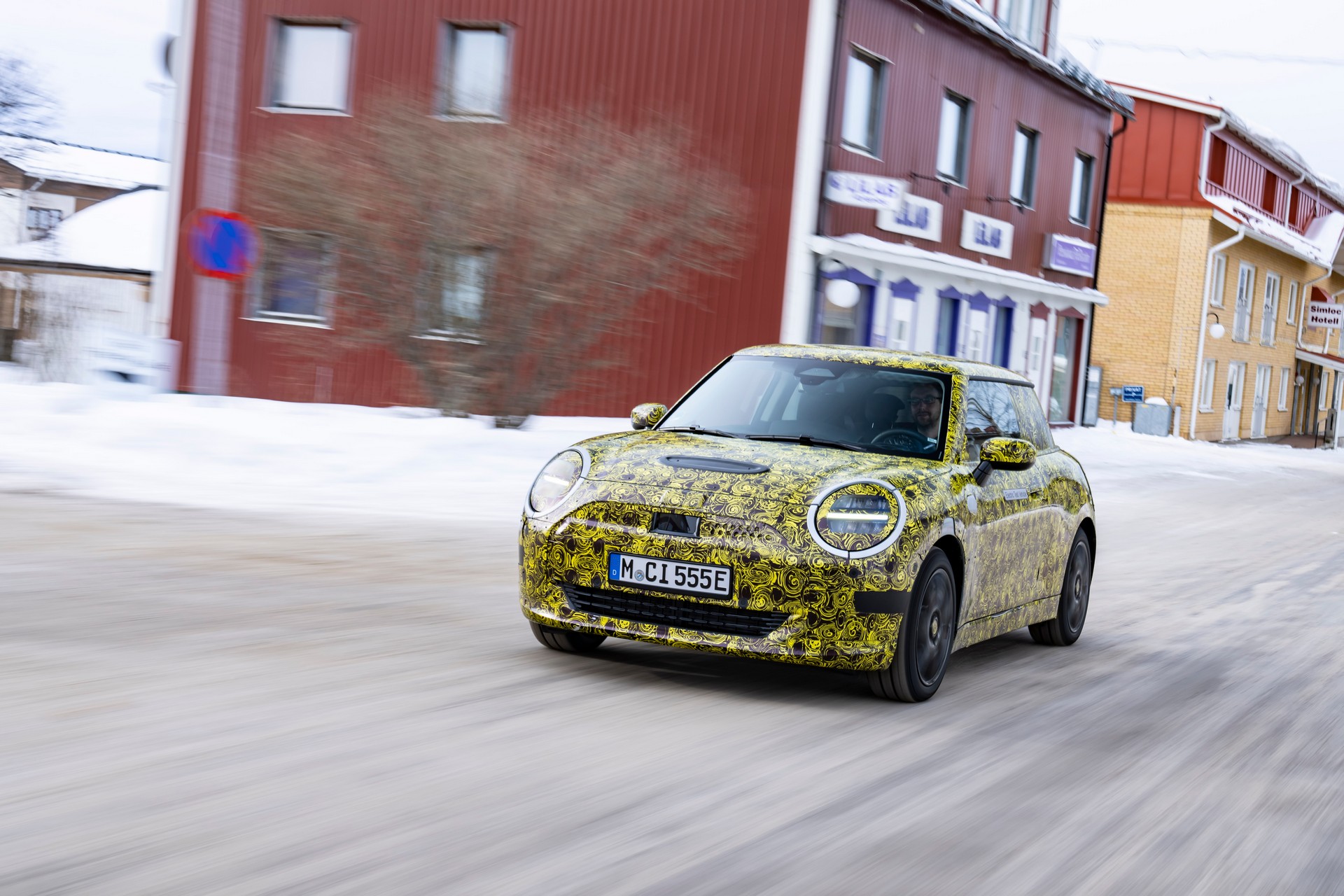 MINI Is Fine-Tuning The New 2023 Electric Hatch In The Arctic Circle