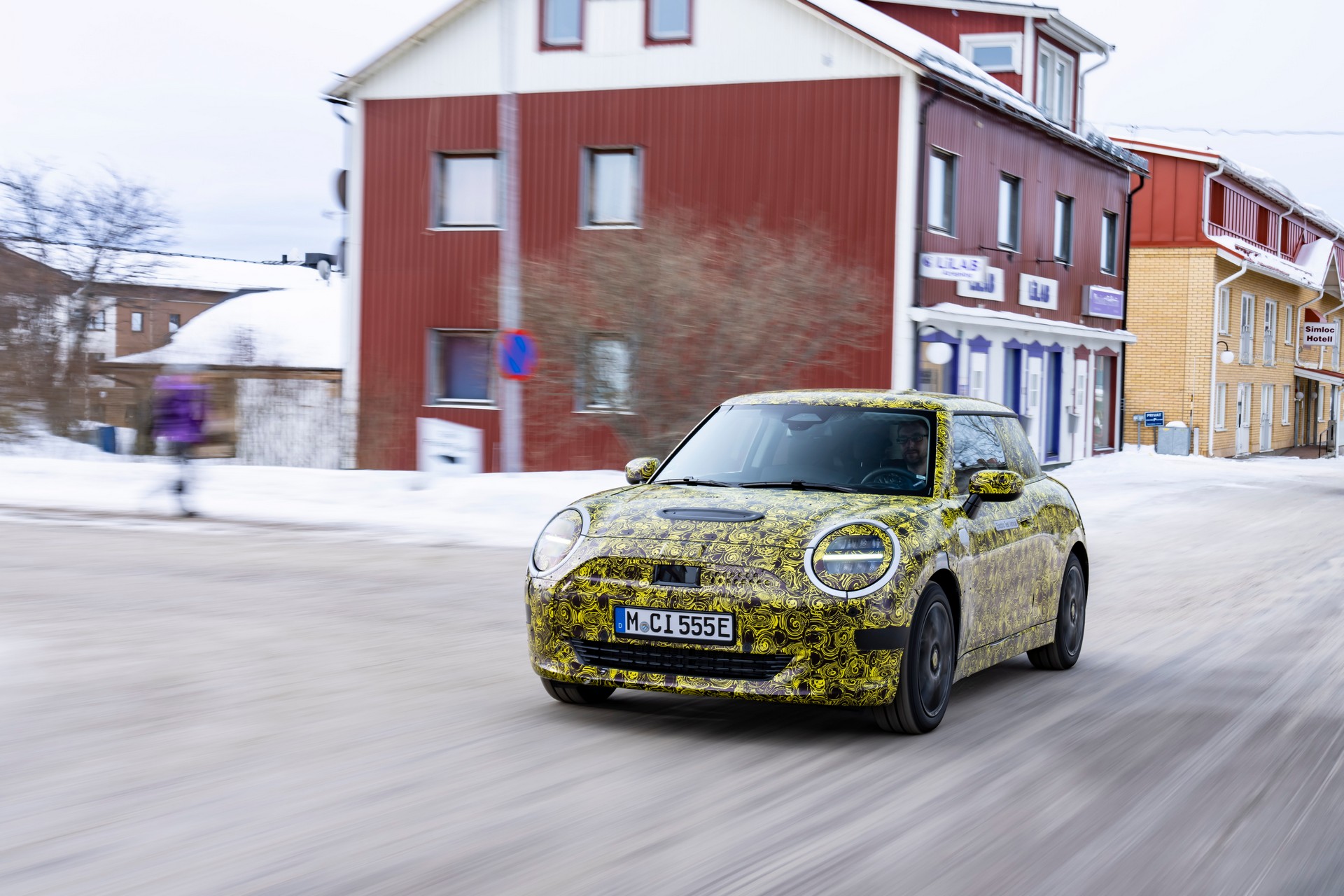 MINI Is Fine-Tuning The New 2023 Electric Hatch In The Arctic Circle