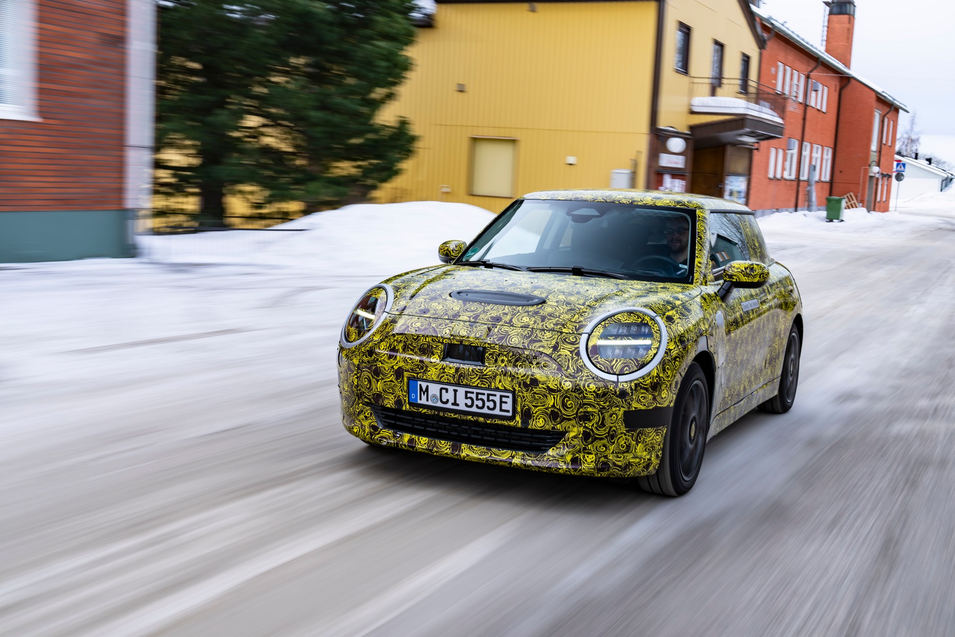 MINI Is Fine-Tuning The New 2023 Electric Hatch In The Arctic Circle