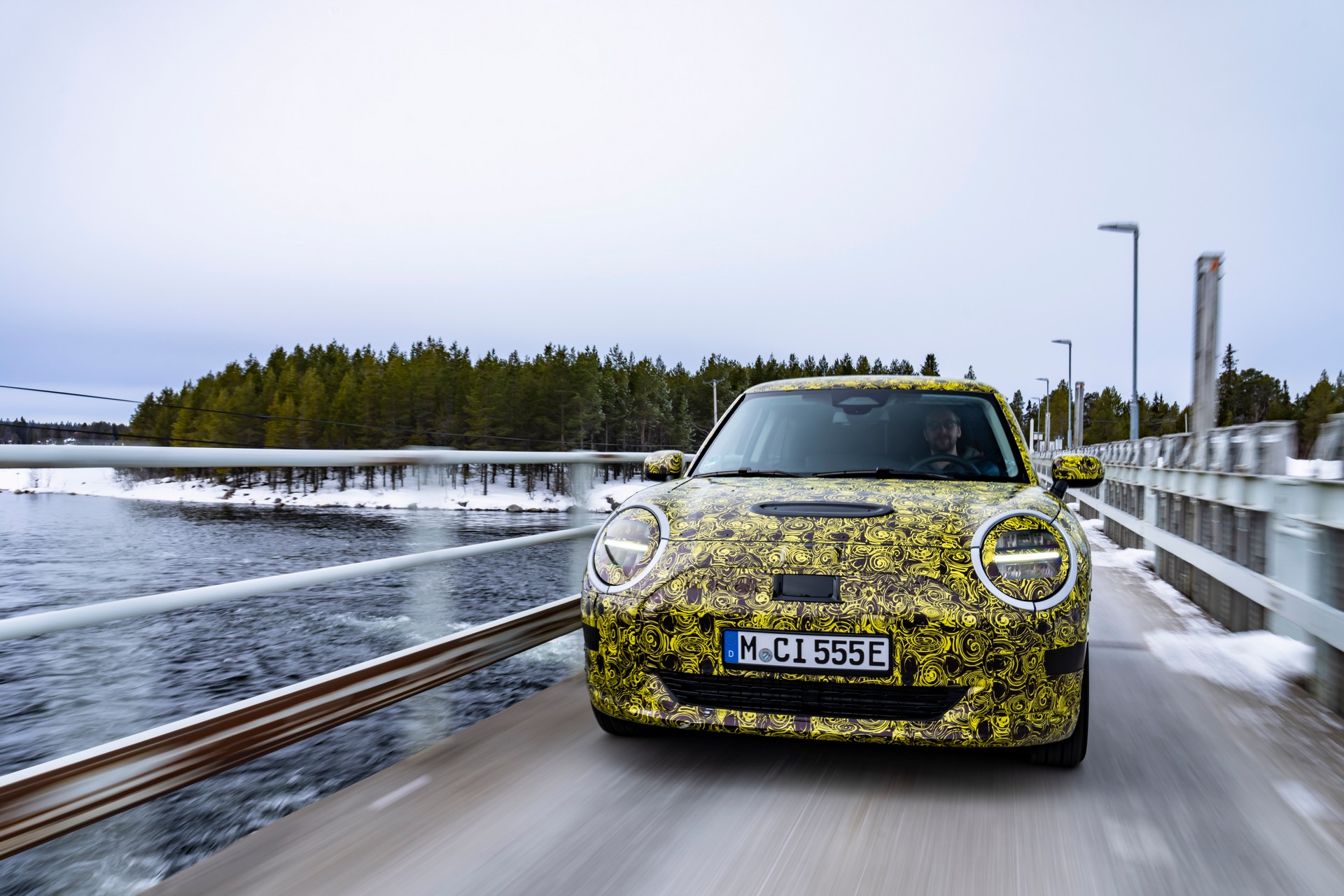 MINI Is Fine-Tuning The New 2023 Electric Hatch In The Arctic Circle