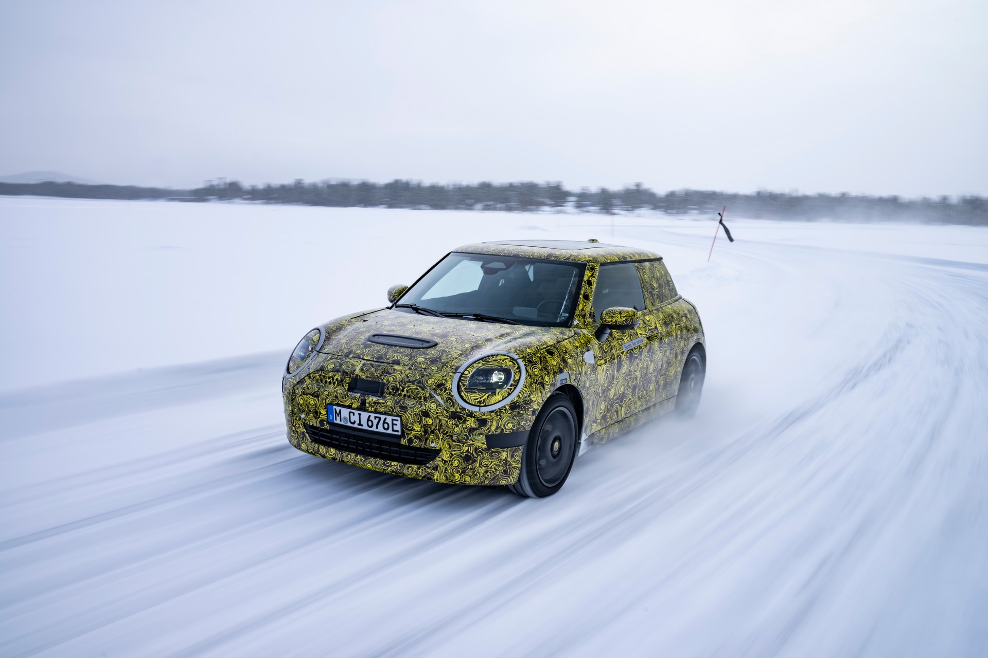 MINI Is Fine-Tuning The New 2023 Electric Hatch In The Arctic Circle