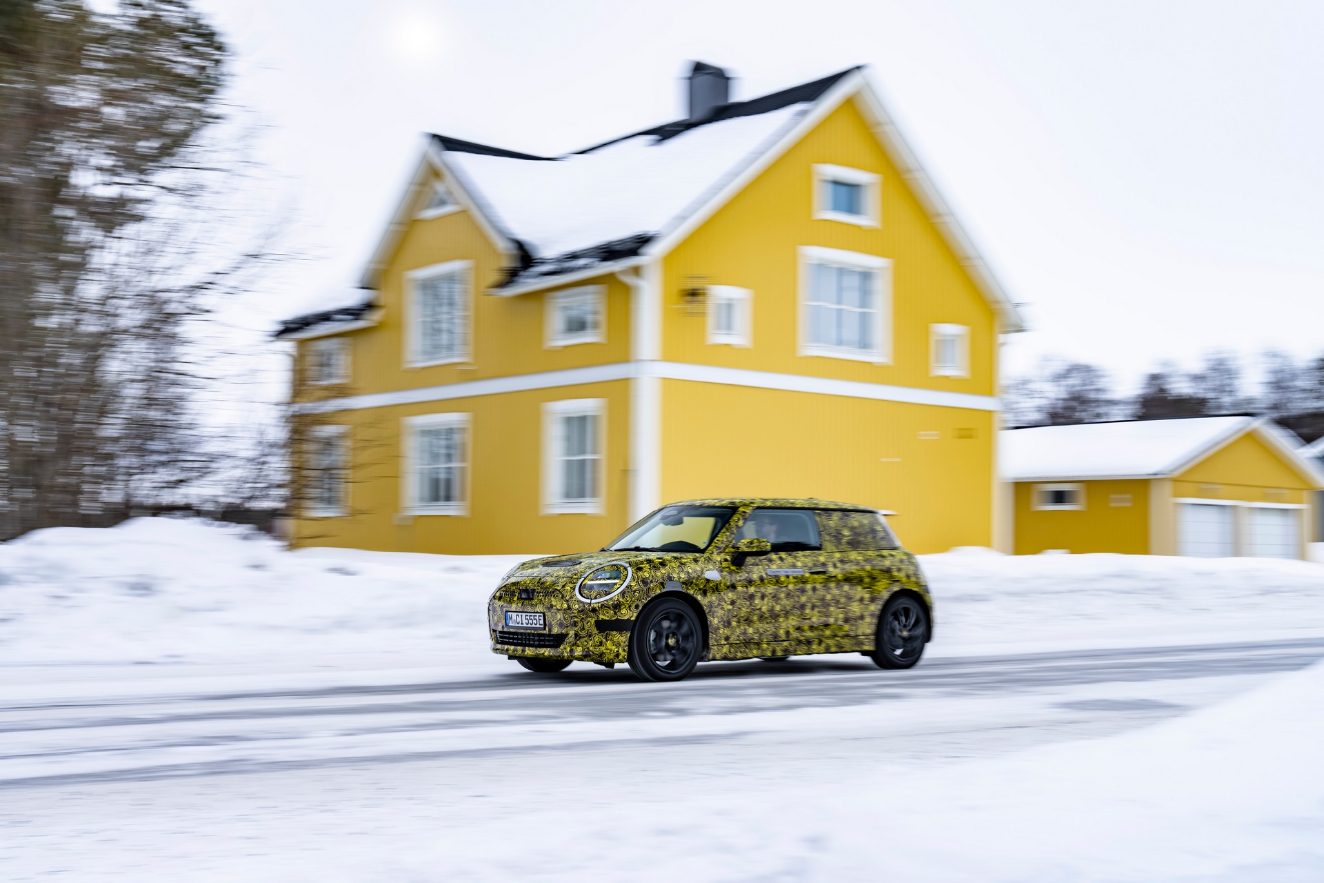 MINI Is Fine-Tuning The New 2023 Electric Hatch In The Arctic Circle