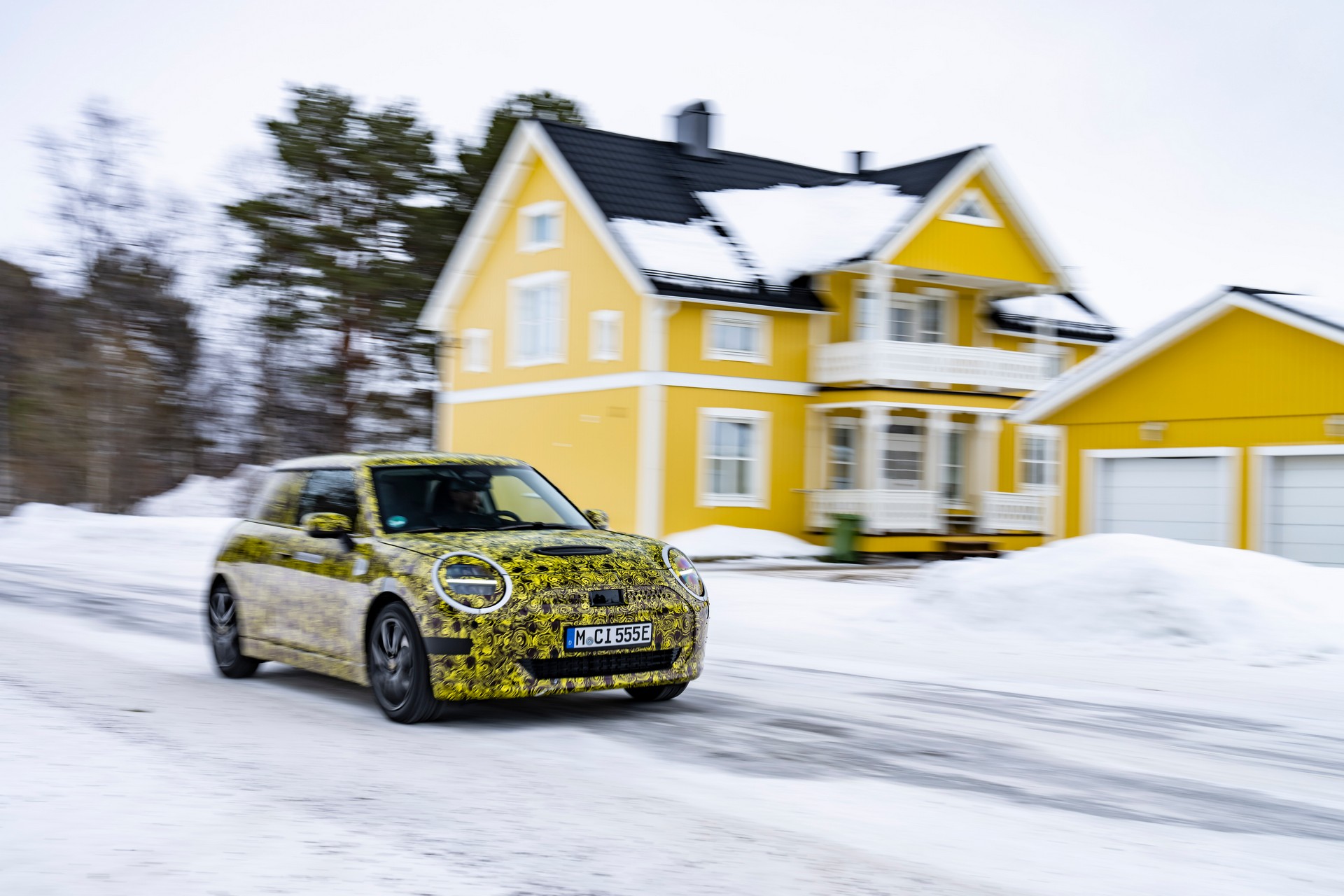 MINI Is Fine-Tuning The New 2023 Electric Hatch In The Arctic Circle