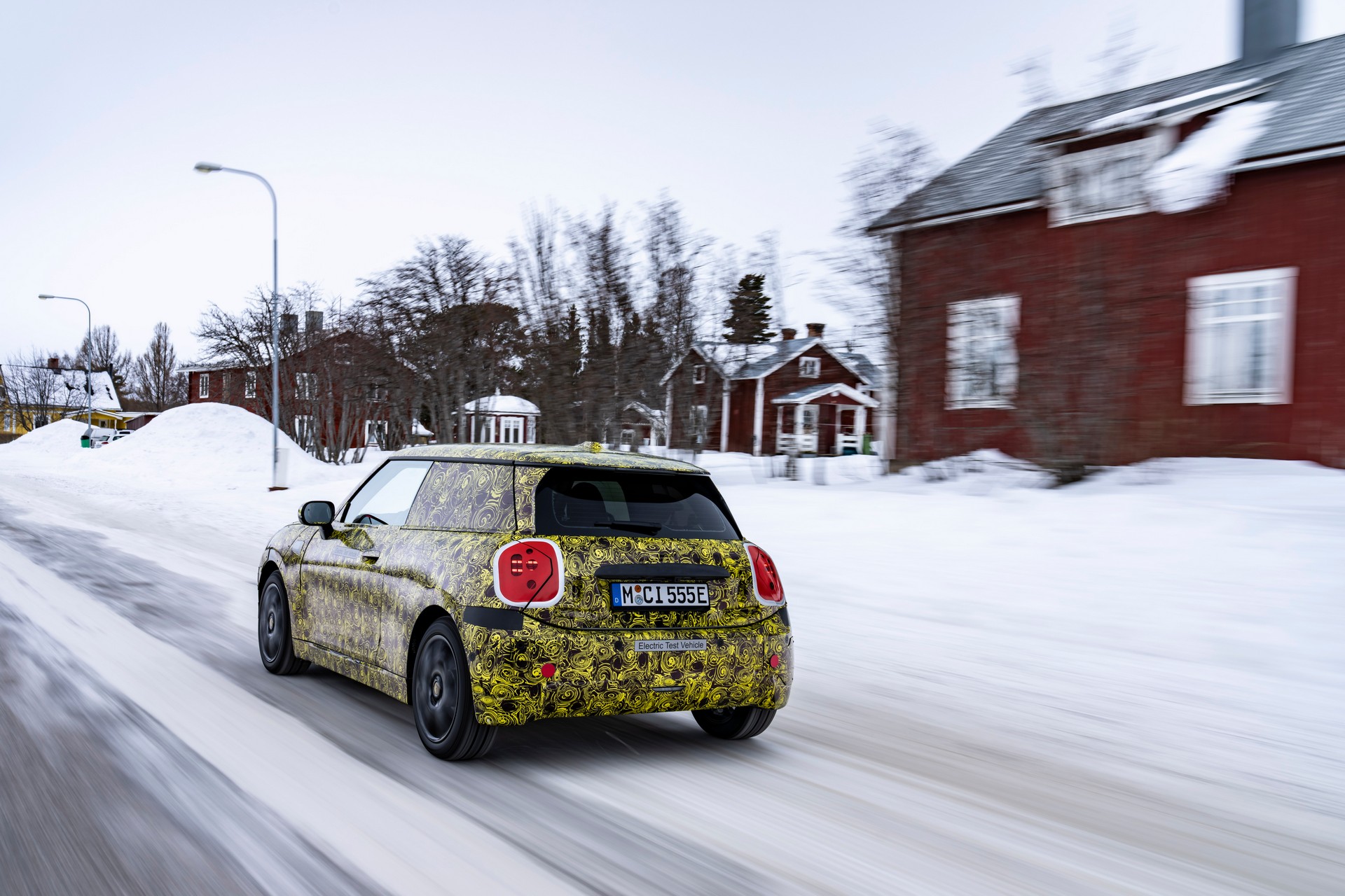 MINI Is Fine-Tuning The New 2023 Electric Hatch In The Arctic Circle