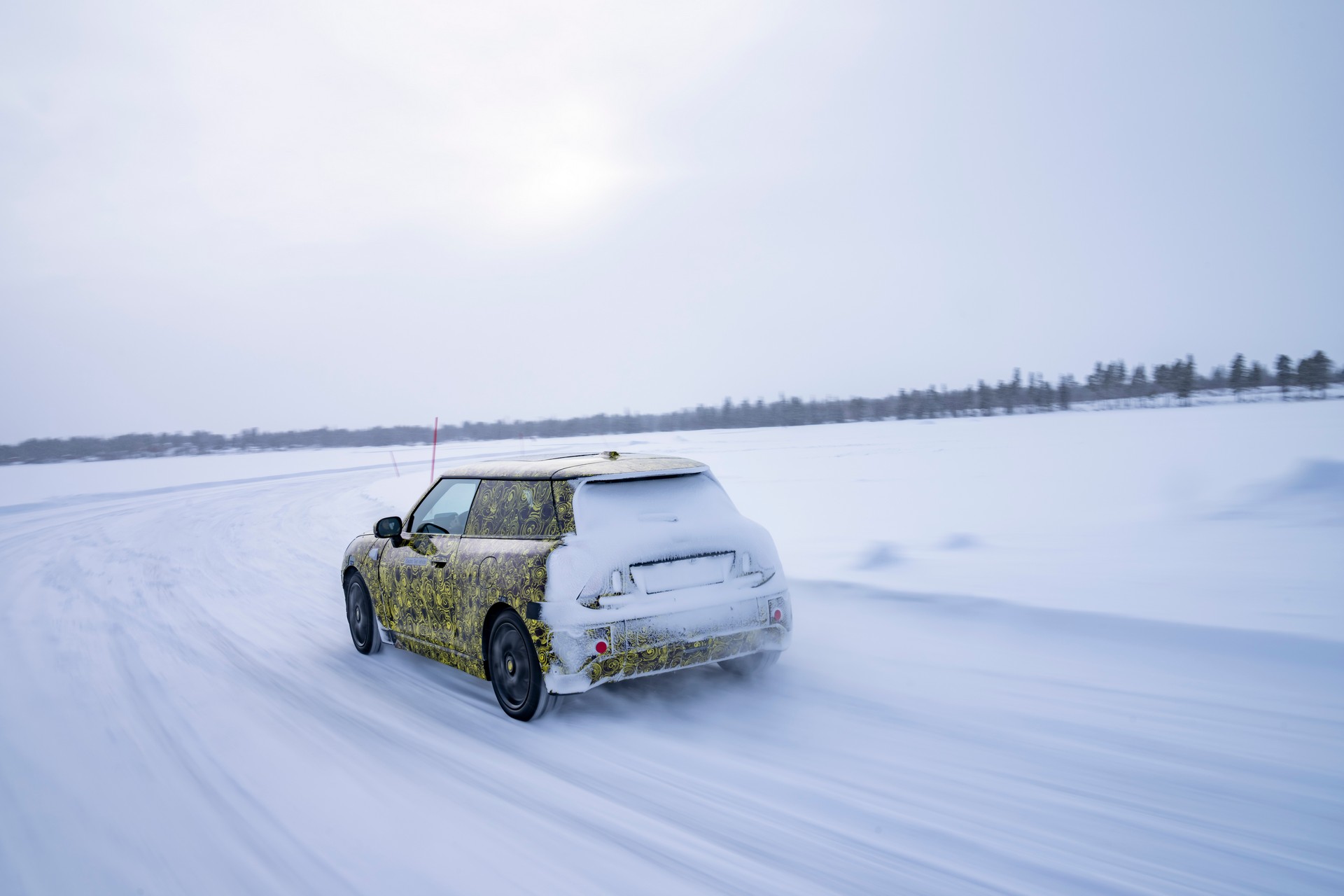MINI Is Fine-Tuning The New 2023 Electric Hatch In The Arctic Circle