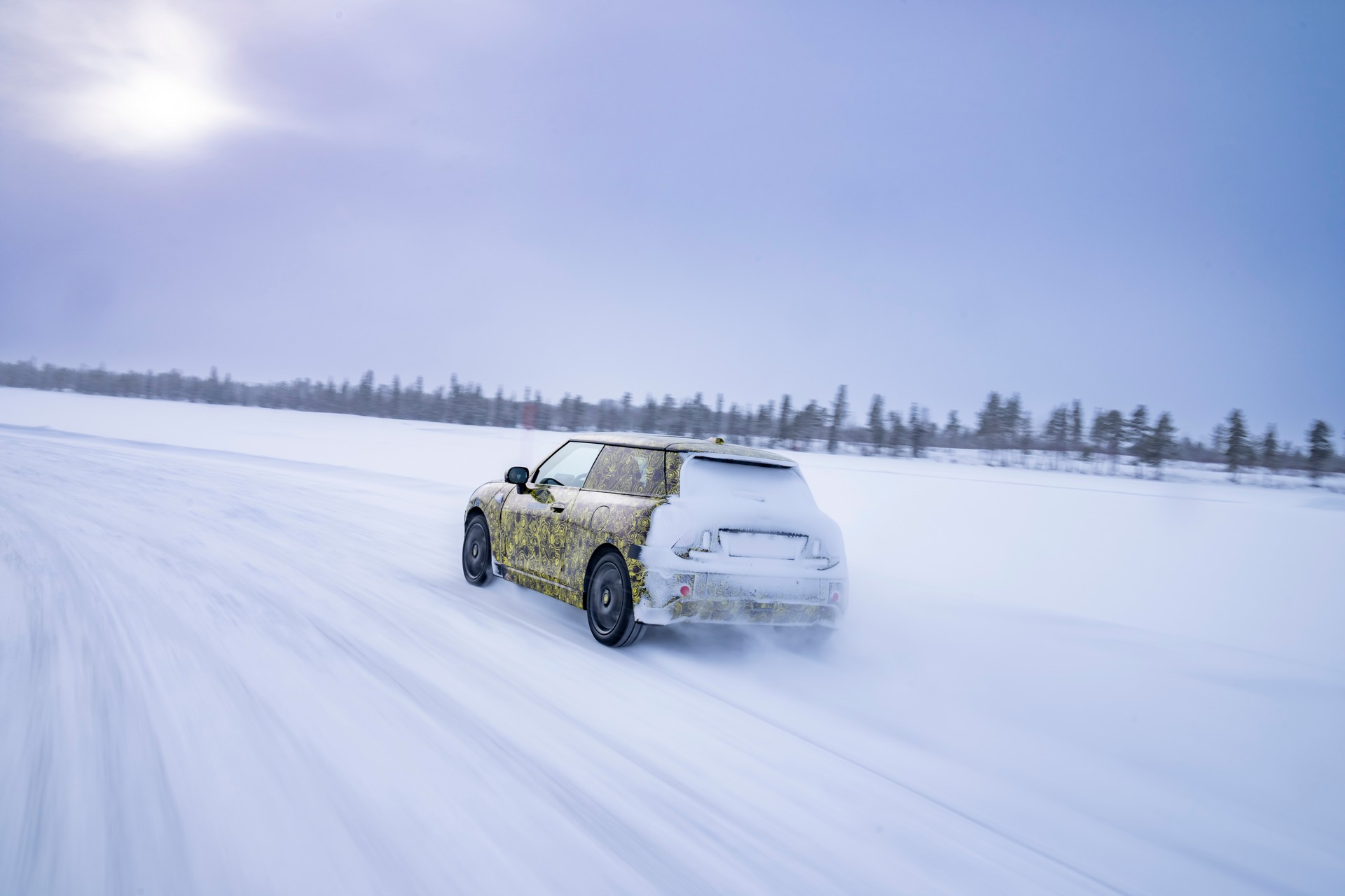 MINI Is Fine-Tuning The New 2023 Electric Hatch In The Arctic Circle