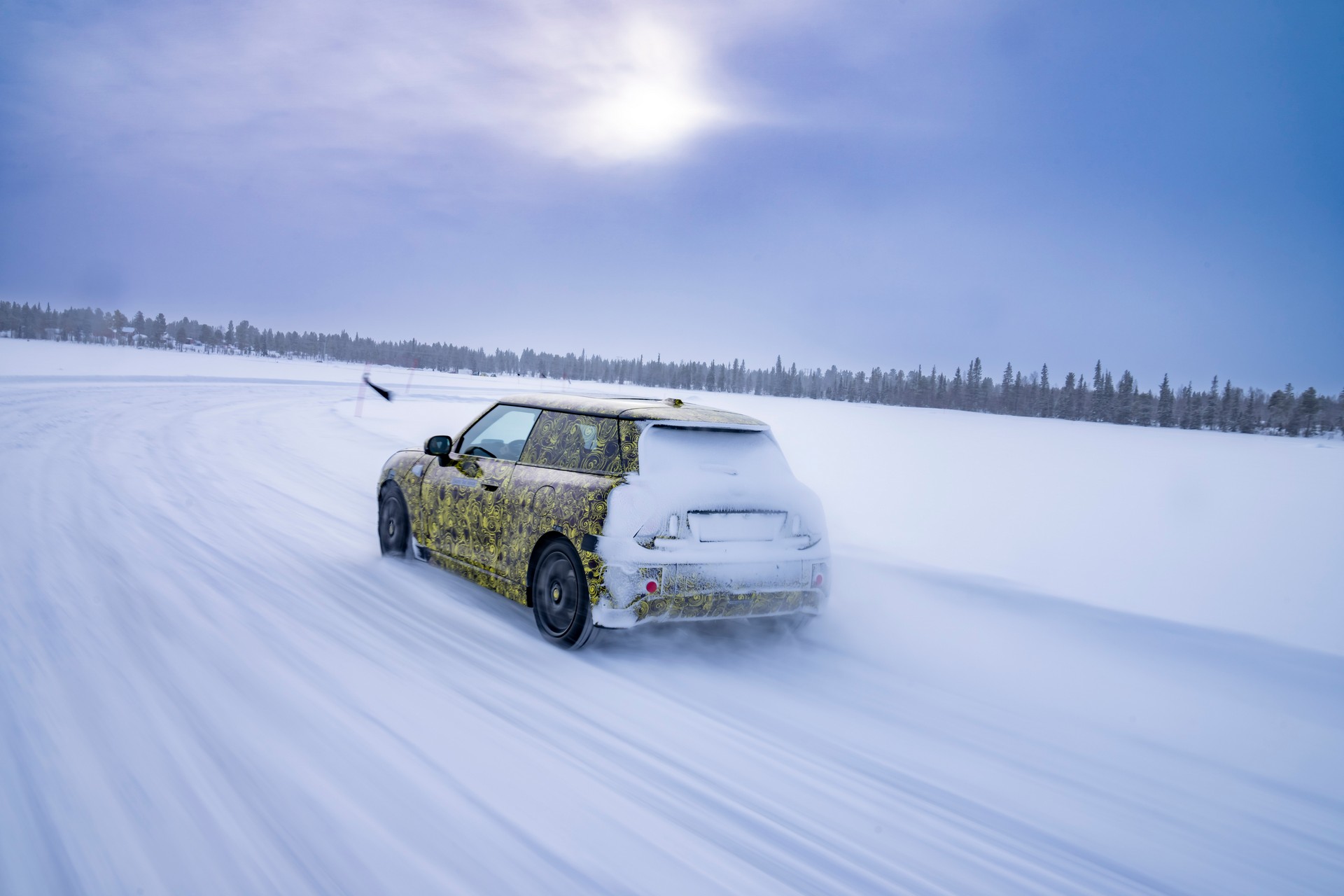 MINI Is Fine-Tuning The New 2023 Electric Hatch In The Arctic Circle