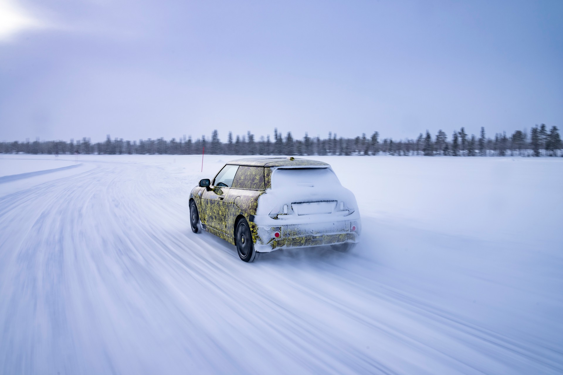 MINI Is Fine-Tuning The New 2023 Electric Hatch In The Arctic Circle