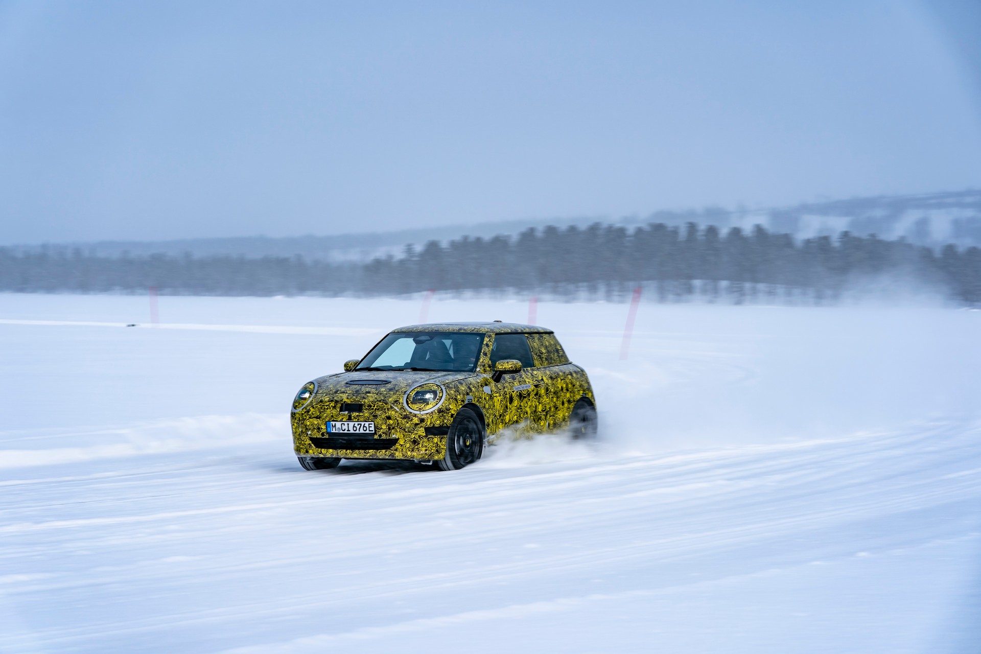 MINI Is Fine-Tuning The New 2023 Electric Hatch In The Arctic Circle