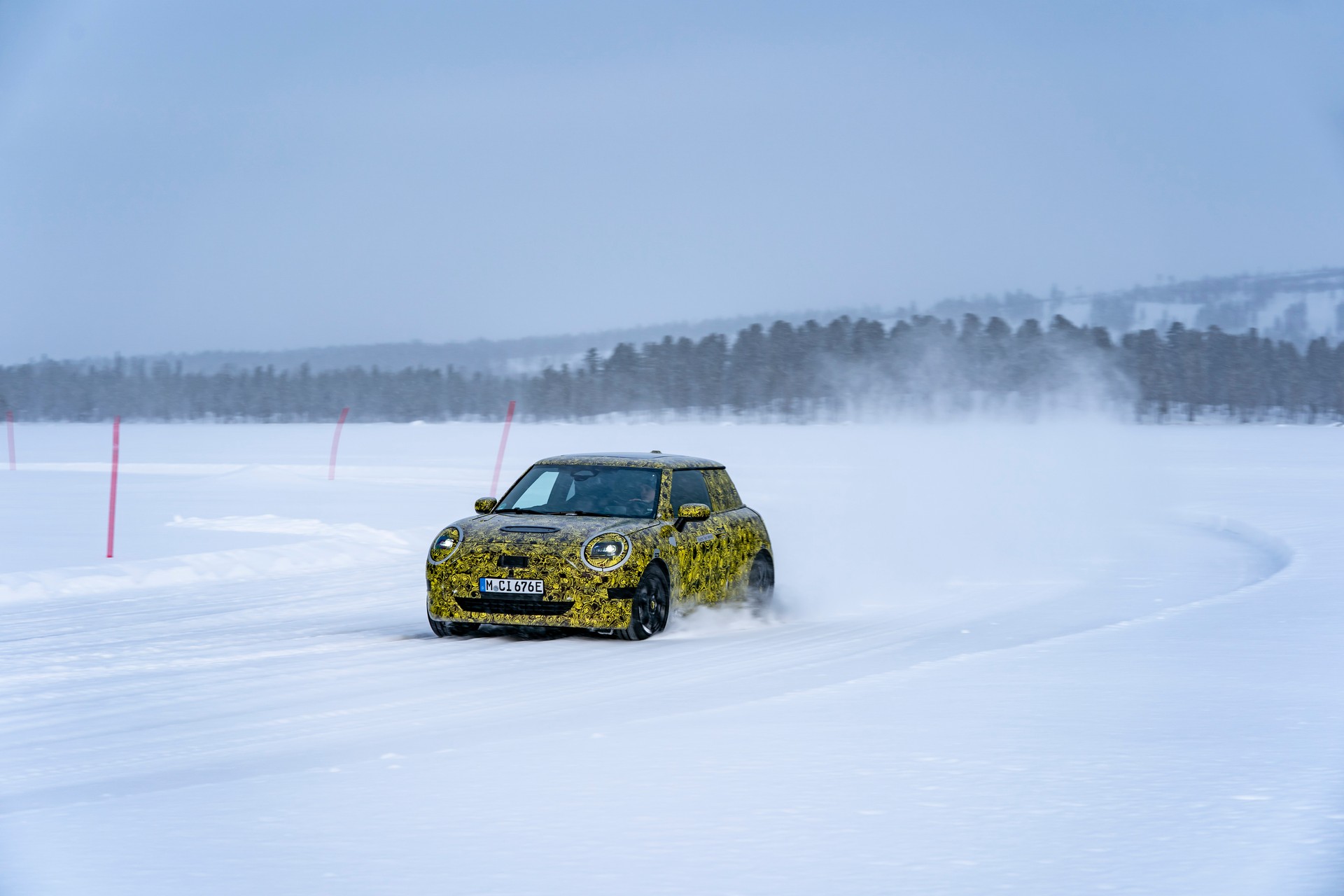 MINI Is Fine-Tuning The New 2023 Electric Hatch In The Arctic Circle
