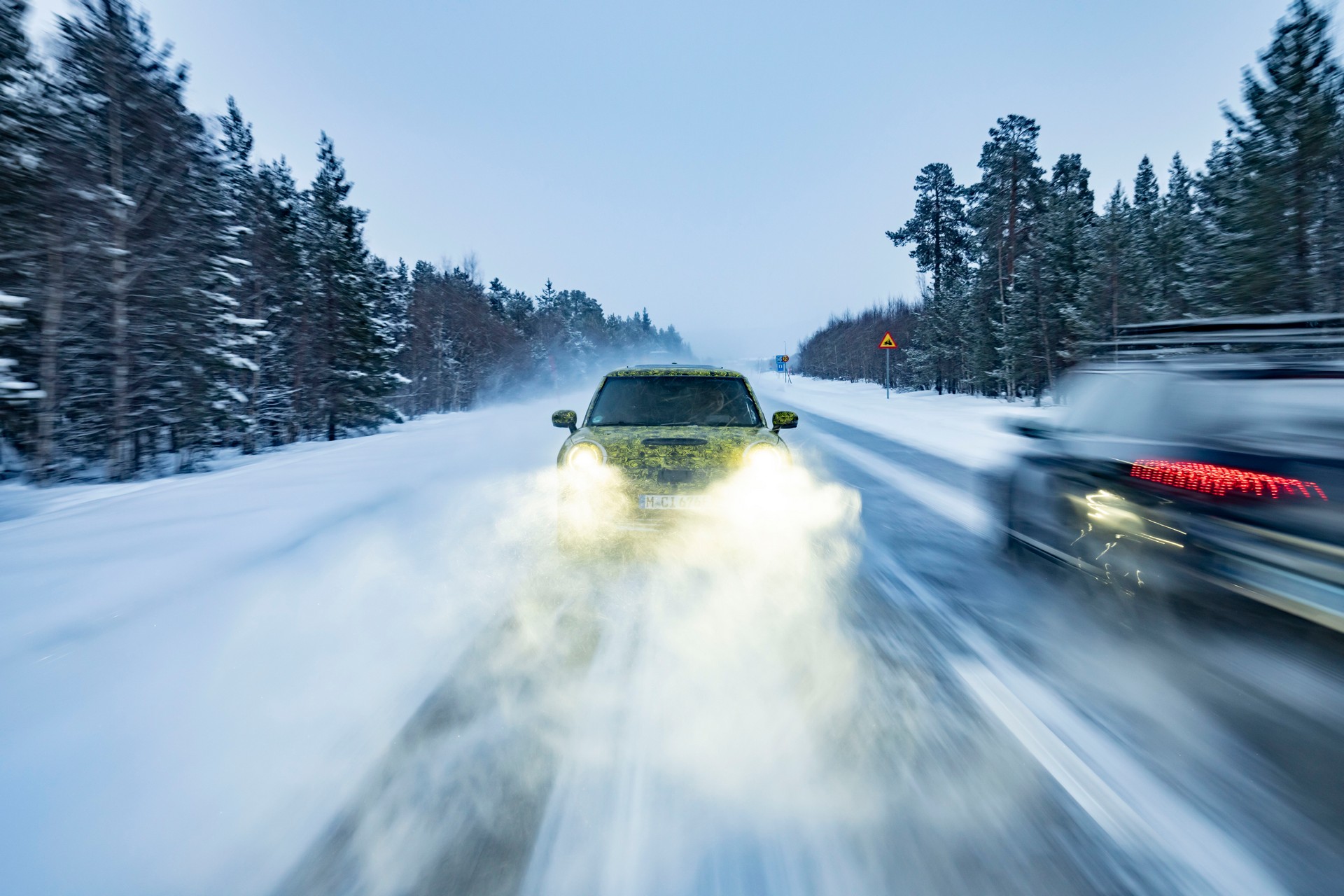 MINI Is Fine-Tuning The New 2023 Electric Hatch In The Arctic Circle