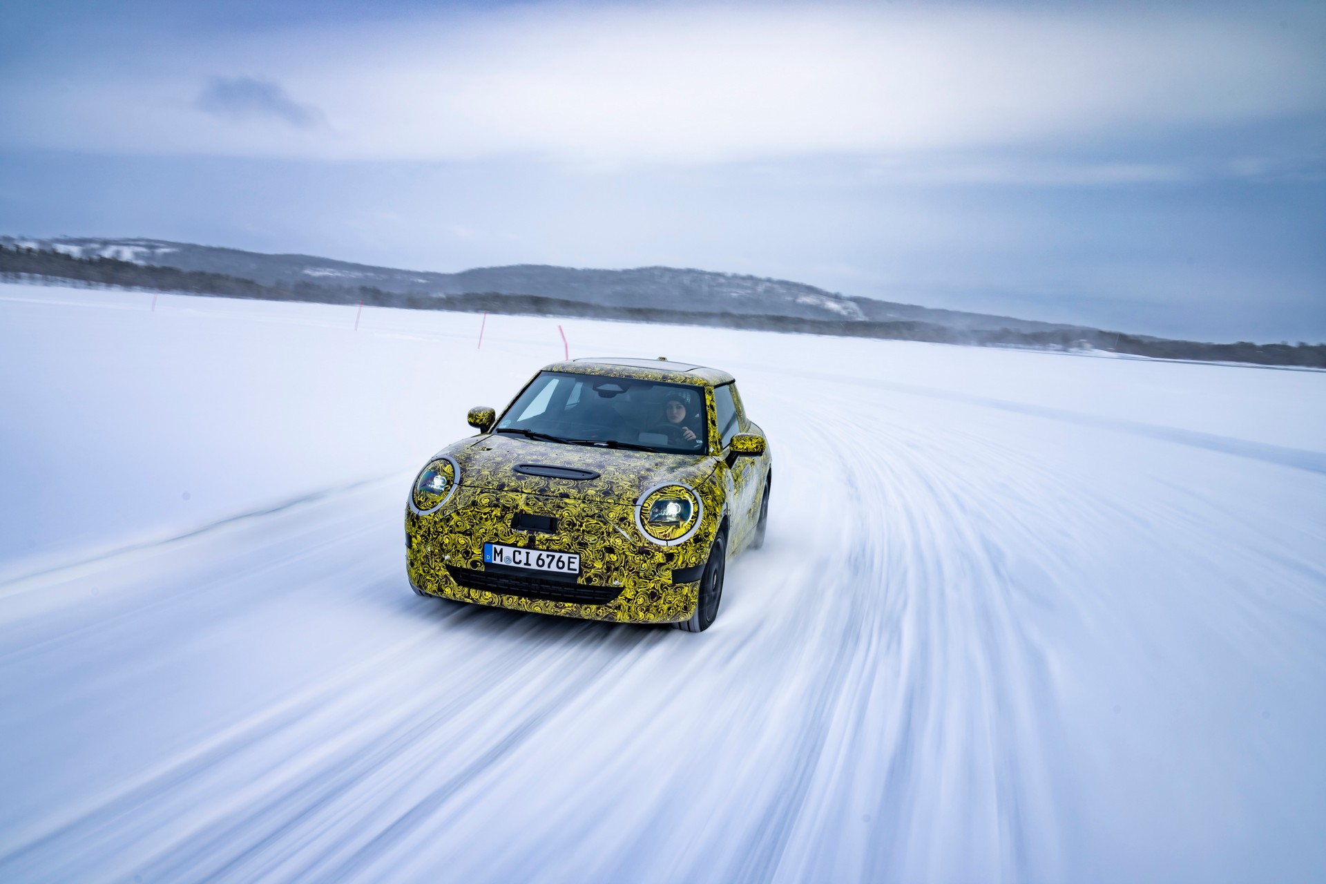 MINI Is Fine-Tuning The New 2023 Electric Hatch In The Arctic Circle