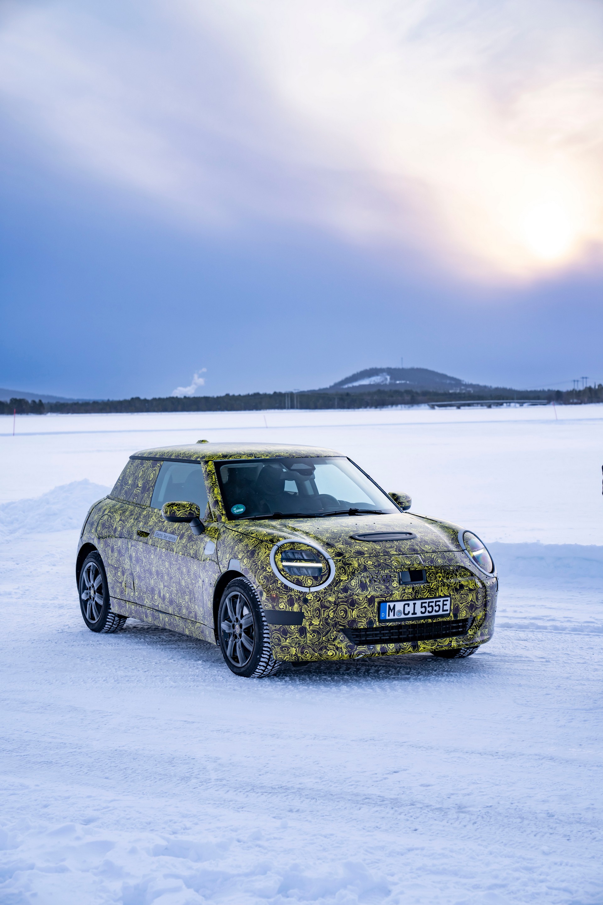 MINI Is Fine-Tuning The New 2023 Electric Hatch In The Arctic Circle