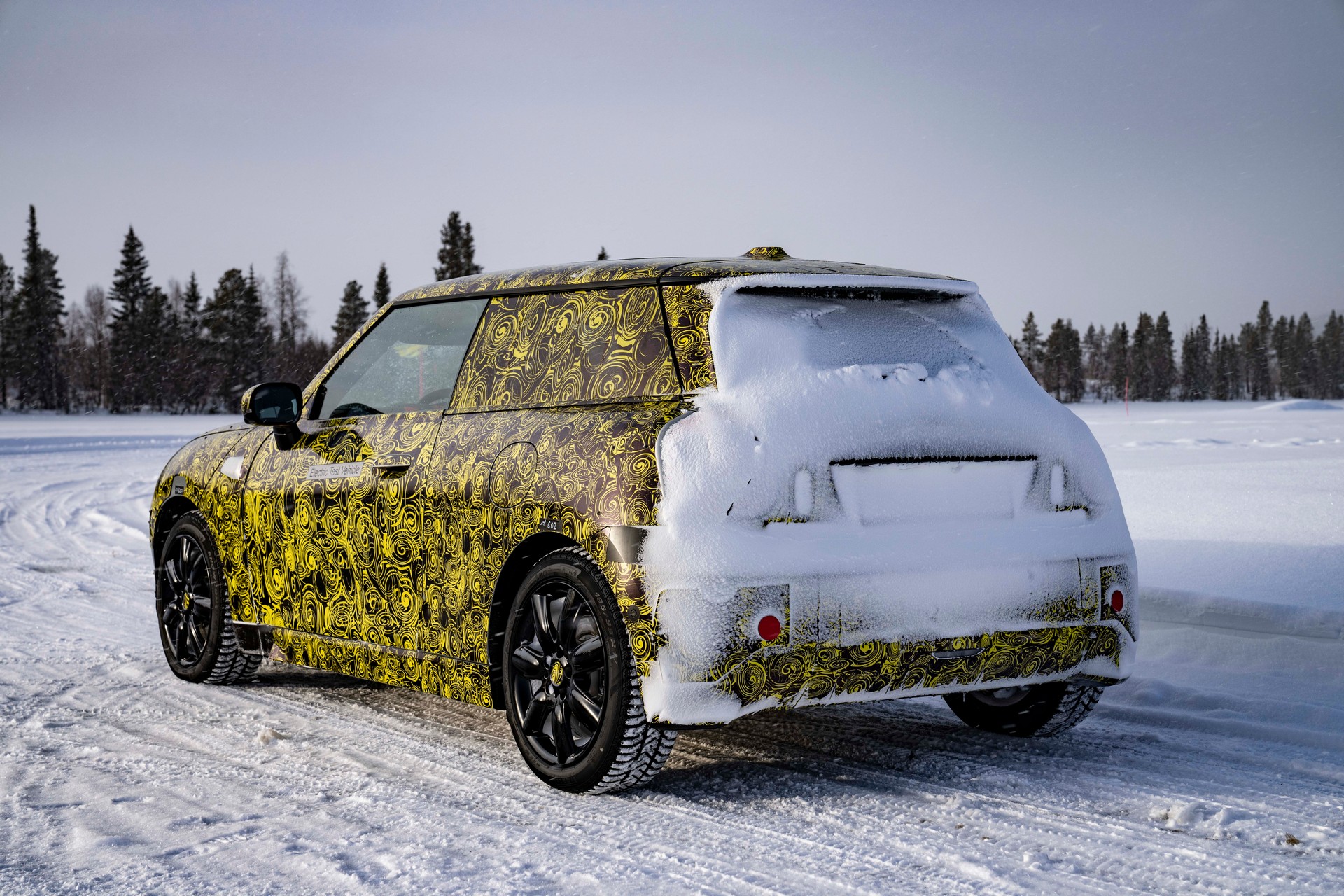 MINI Is Fine-Tuning The New 2023 Electric Hatch In The Arctic Circle