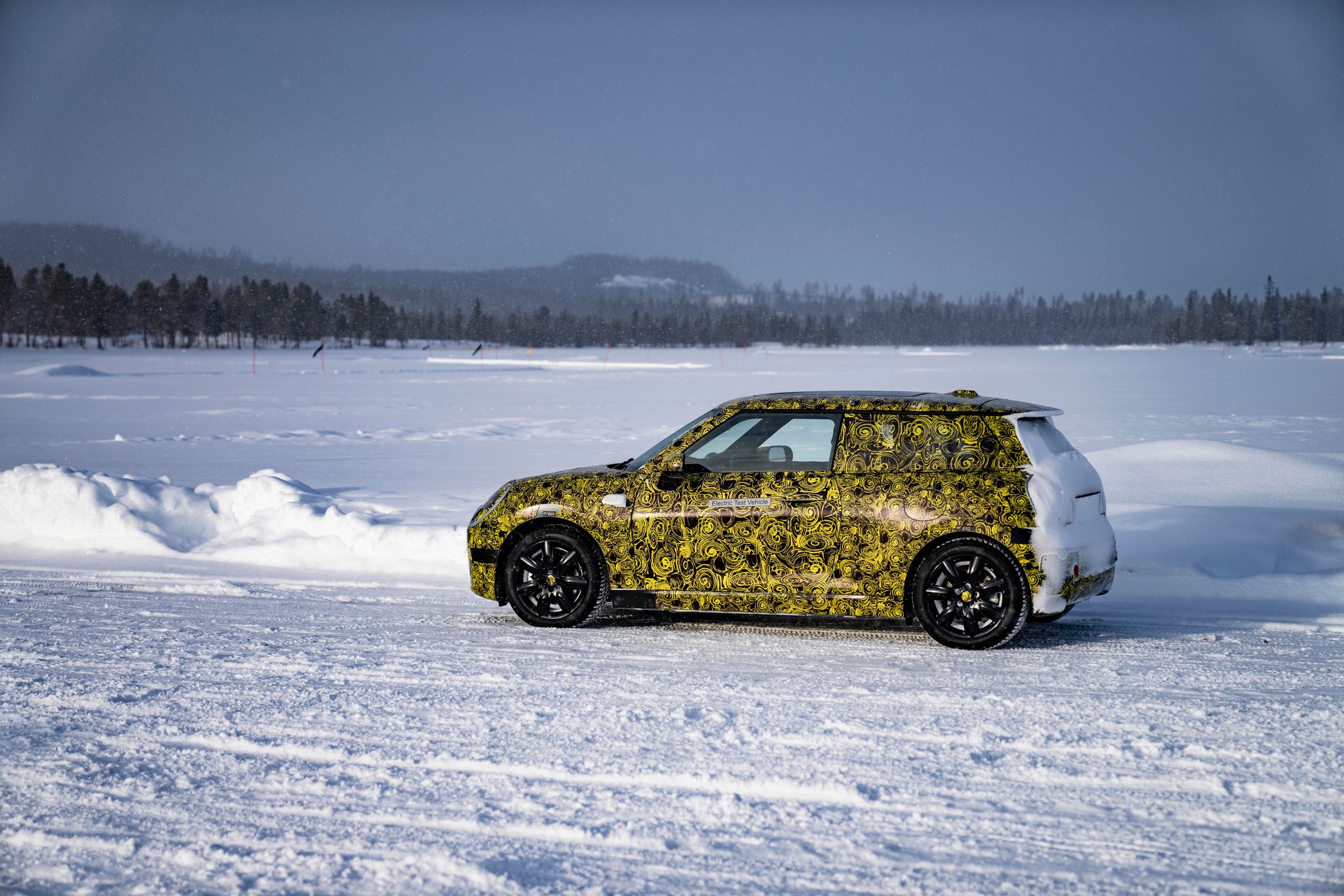 MINI Is Fine-Tuning The New 2023 Electric Hatch In The Arctic Circle