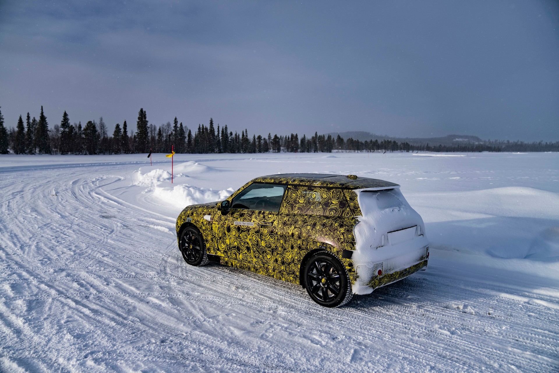 MINI Is Fine-Tuning The New 2023 Electric Hatch In The Arctic Circle