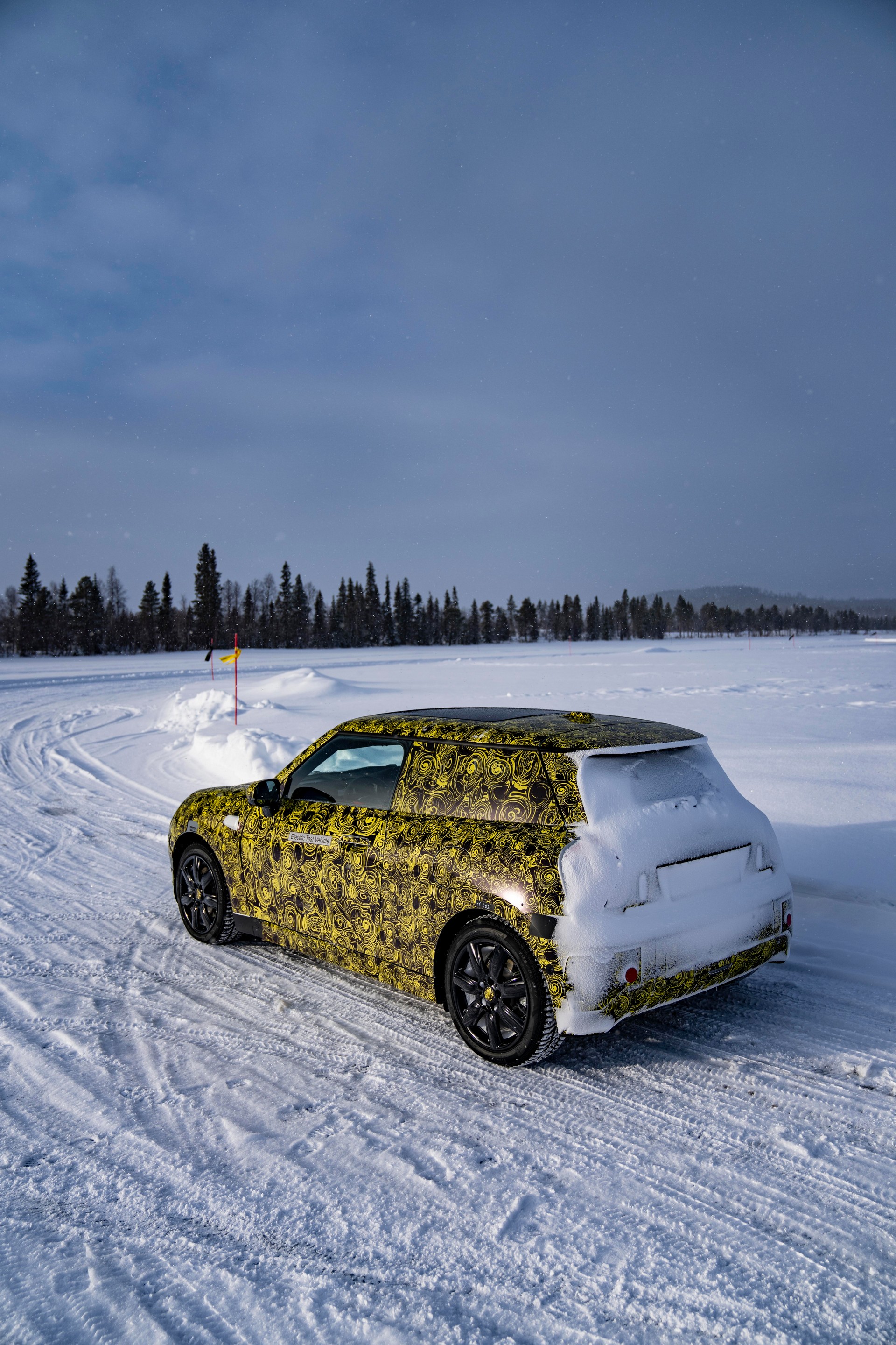 MINI Is Fine-Tuning The New 2023 Electric Hatch In The Arctic Circle