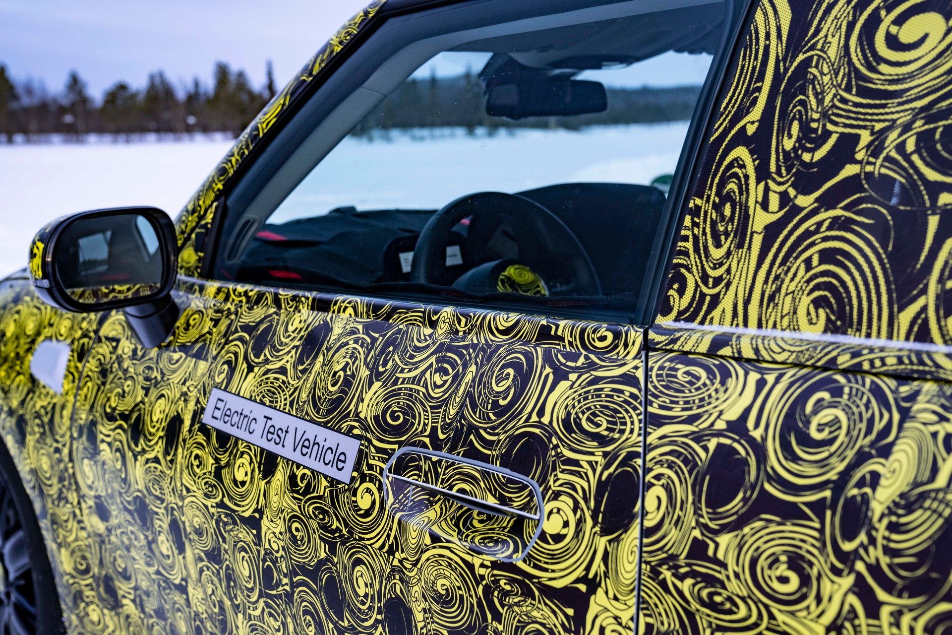 MINI Is Fine-Tuning The New 2023 Electric Hatch In The Arctic Circle