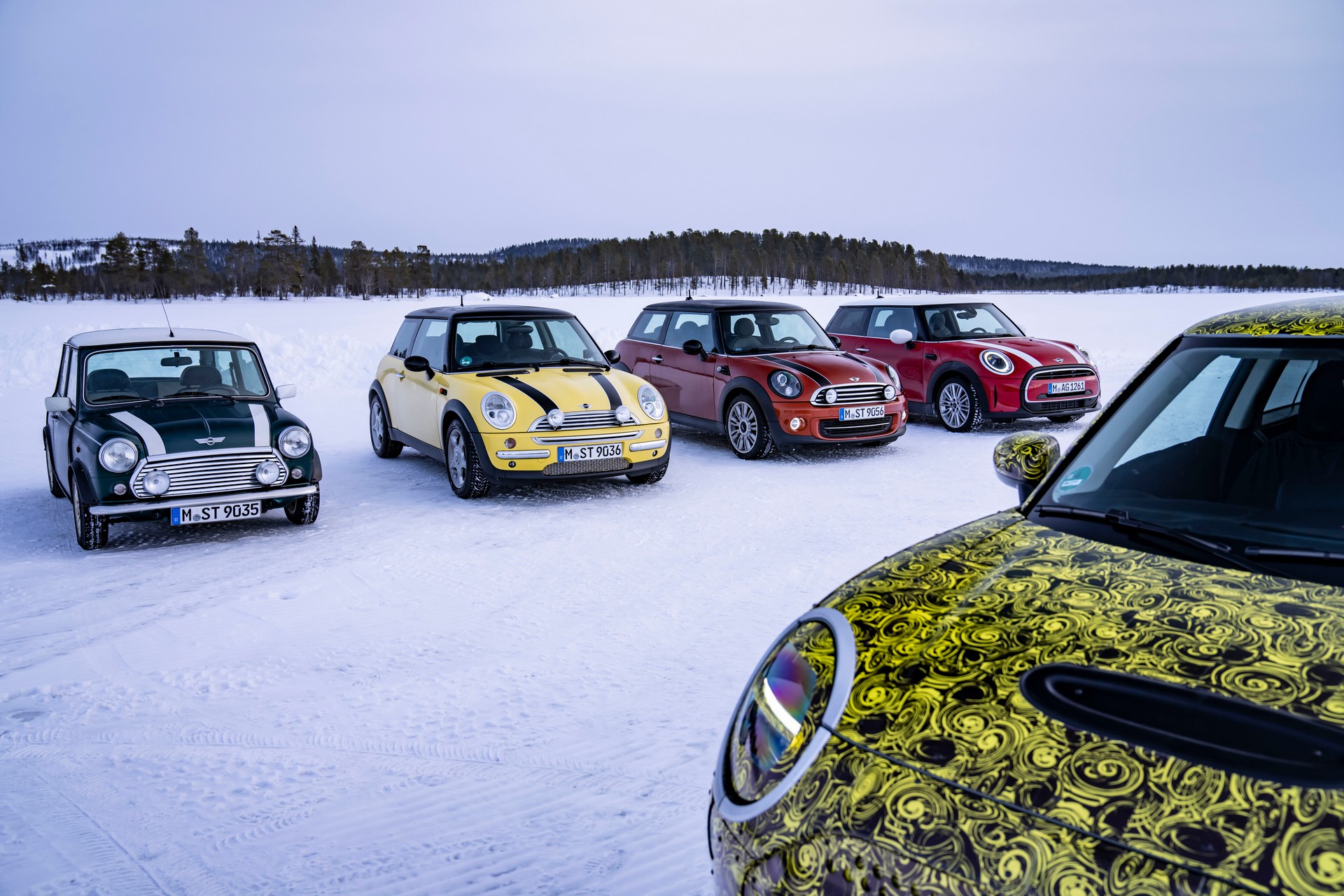 MINI Is Fine-Tuning The New 2023 Electric Hatch In The Arctic Circle
