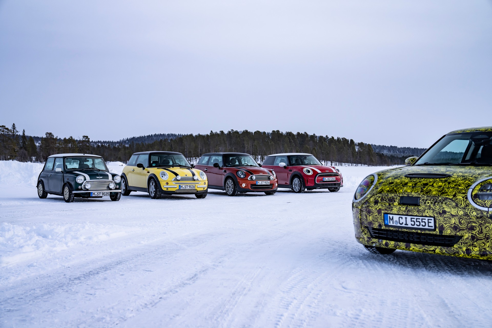 MINI Is Fine-Tuning The New 2023 Electric Hatch In The Arctic Circle