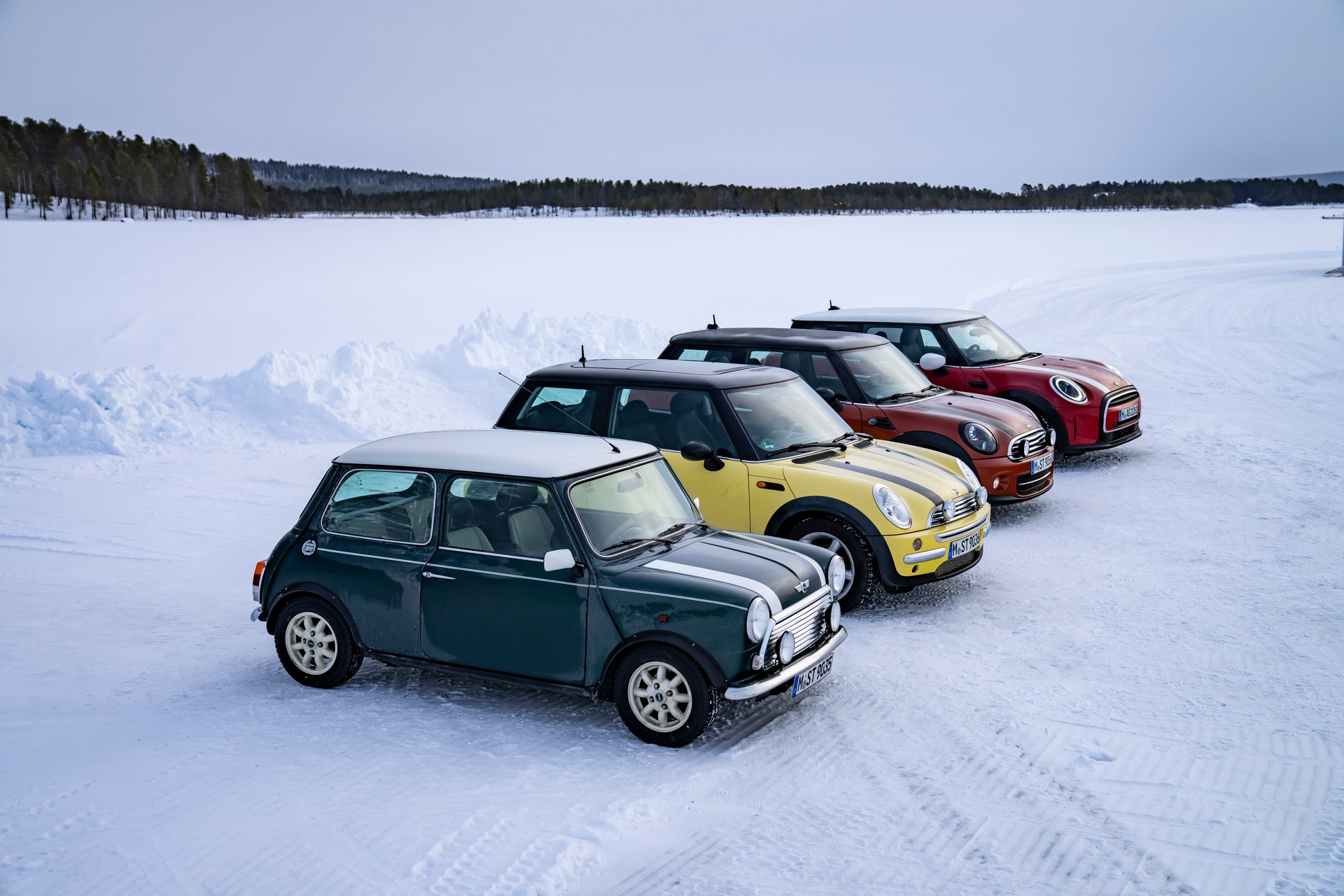 MINI Is Fine-Tuning The New 2023 Electric Hatch In The Arctic Circle