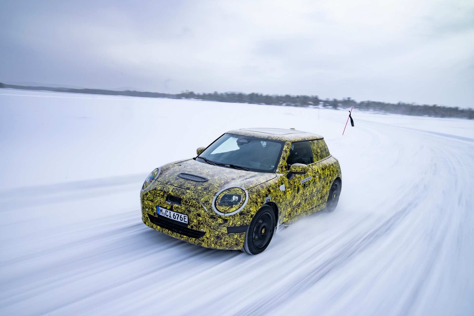 MINI Is Fine-Tuning The New 2023 Electric Hatch In The Arctic Circle