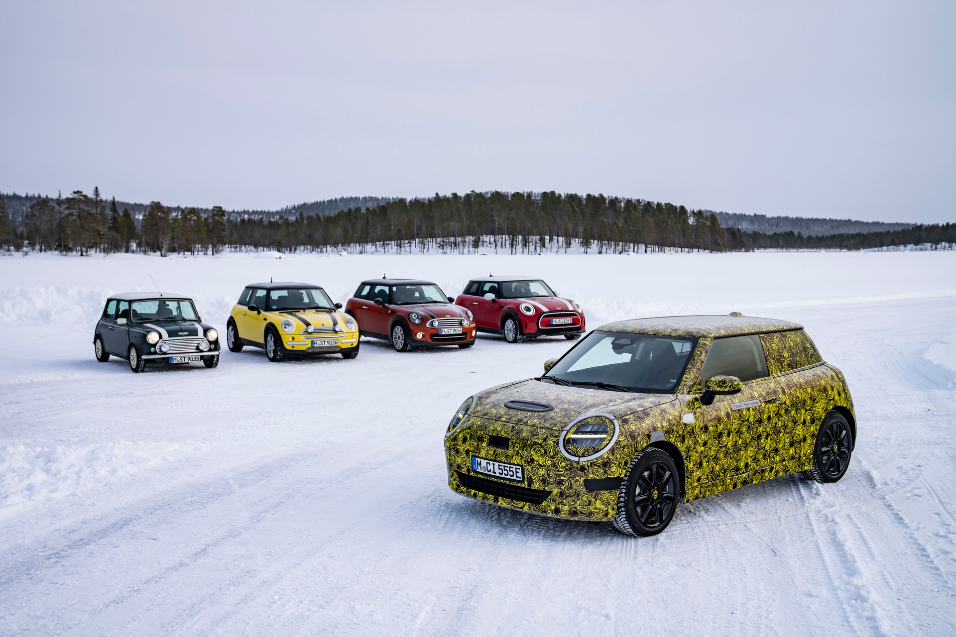 MINI Is Fine-Tuning The New 2023 Electric Hatch In The Arctic Circle