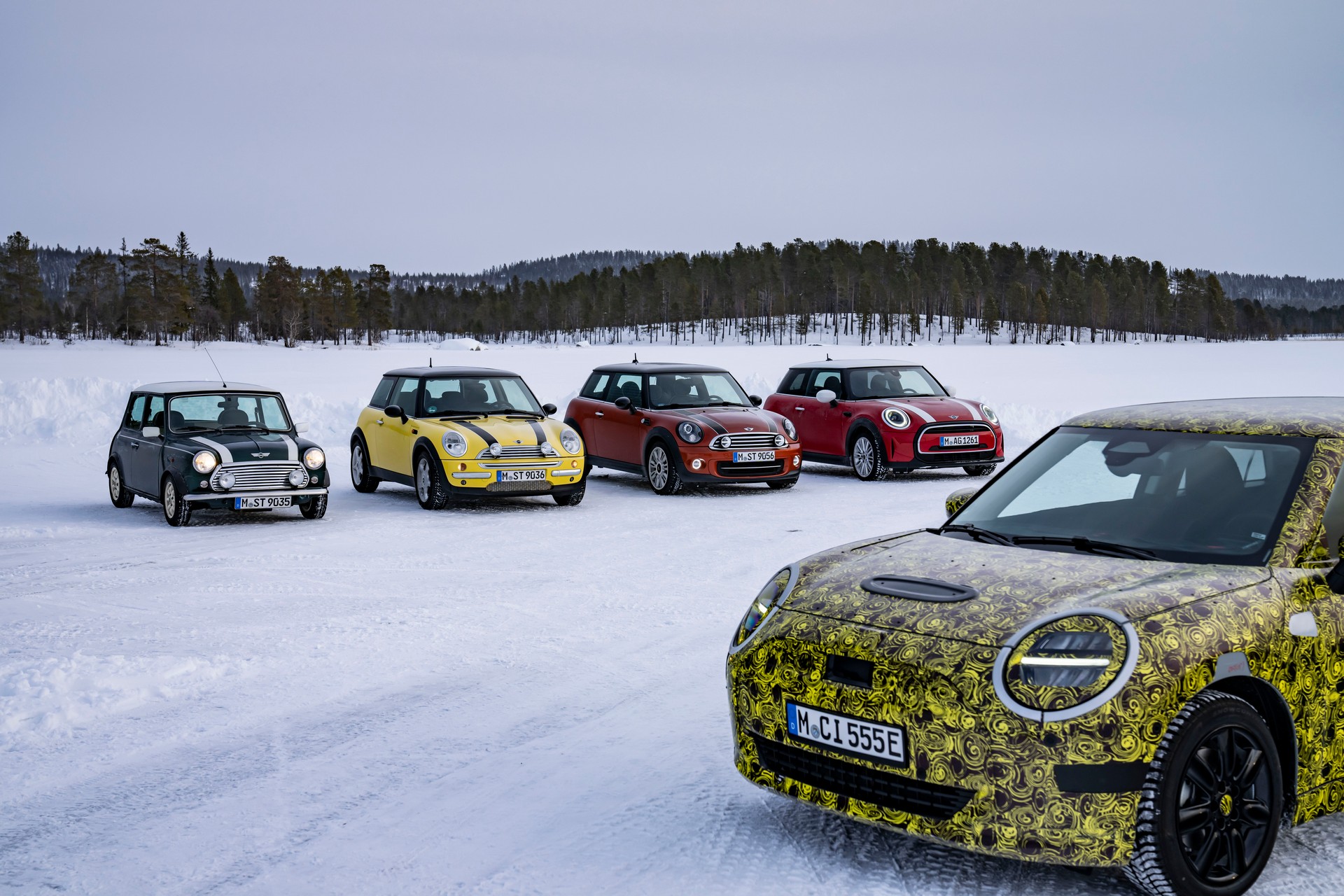 MINI Is Fine-Tuning The New 2023 Electric Hatch In The Arctic Circle